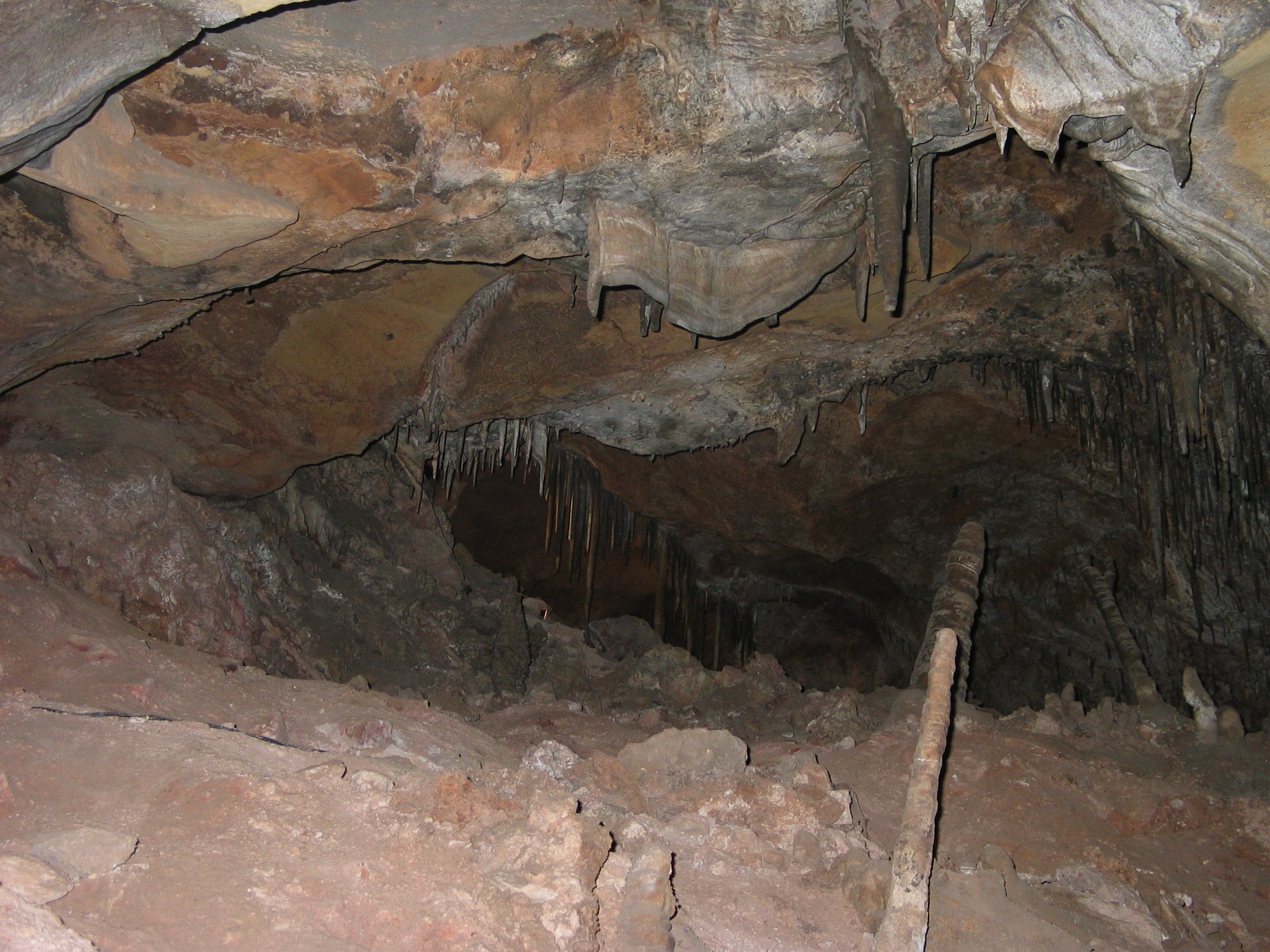 Inside the "Cave of the Winds", Colorado Springs, CO