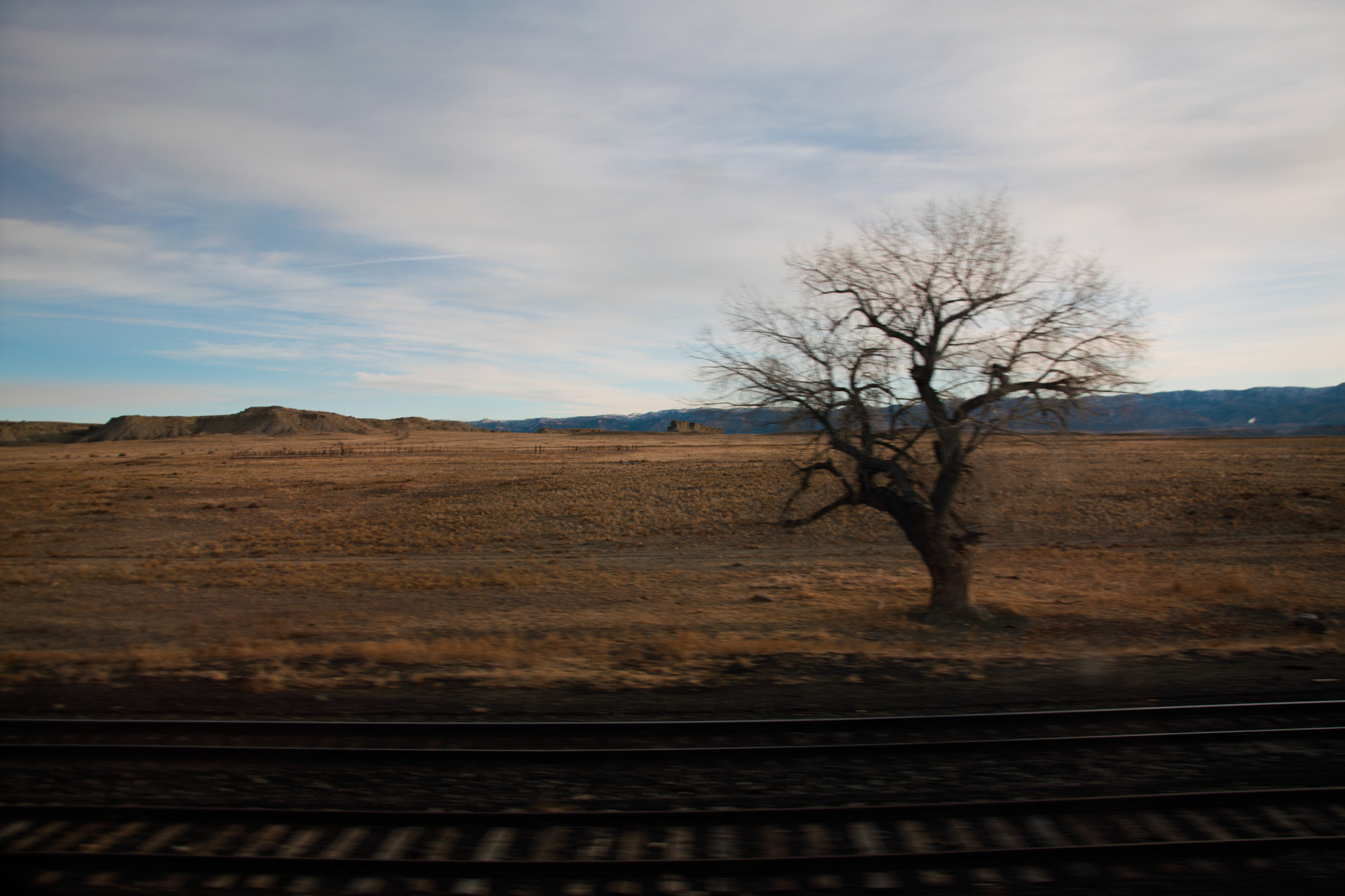near Price, UT and Uintah and Ouray Reservation
seen from the California Zephyr
Sacramento

February-2018