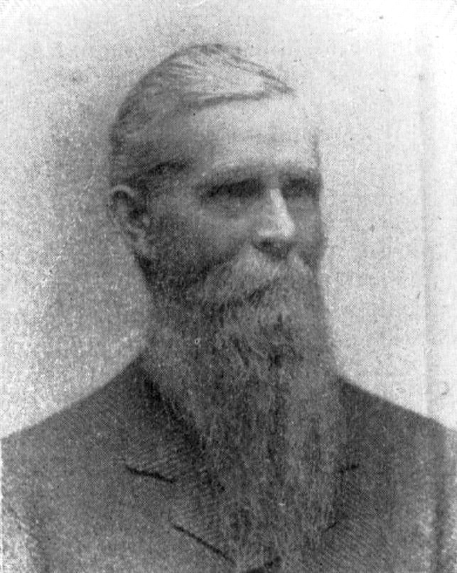Photo of Robert T. Burton, a member of the presiding bishopric of The Church of Jesus Christ of Latter-day Saints (LDS Church) from 1874 until his death. He was also one of the principal officers in the Nauvoo Legion during its Utah reconstitution (including the Utah War) and led the territorial militia against the Morrisites during the 1862 Morrisite War.
