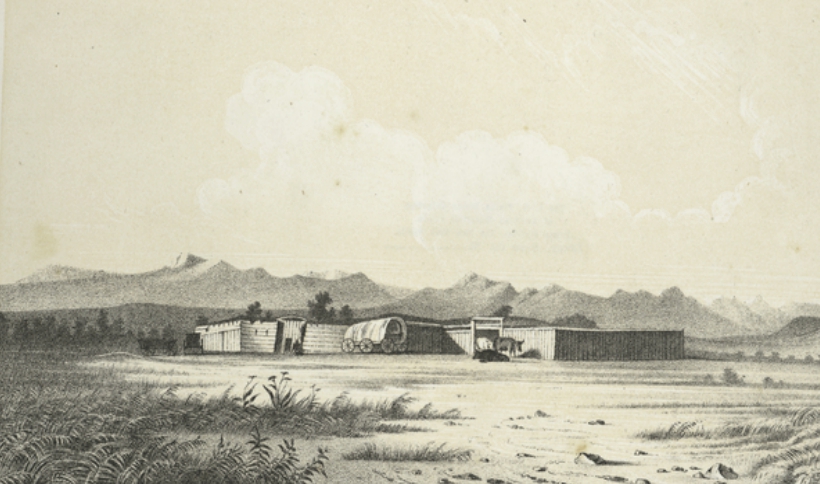 Fort Bridger, Black's Fork of Green River. ([1852])