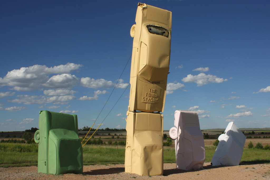 Carhenge, Alliance, Nebraska, USA, The Fourd Seasons
