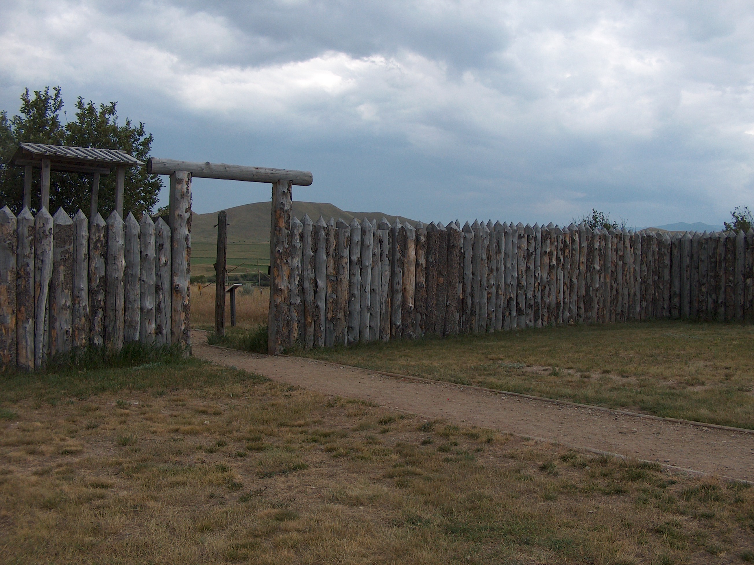 Fort Phil Kearney, between Buffalo and Sheridan, WY (photo: Gilles Coudert, 25 July 2007)
