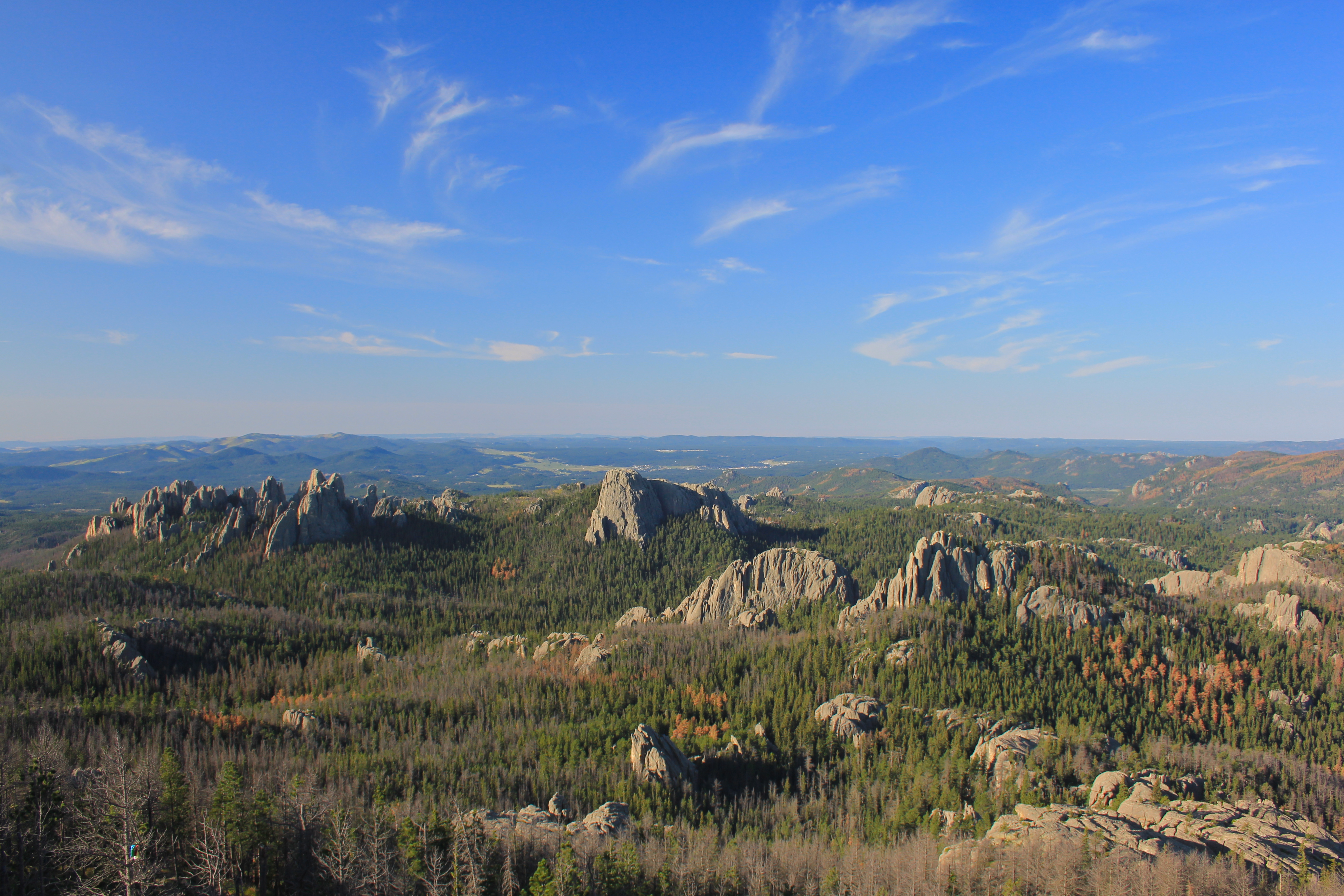 View from Harney Peak, South Dakota