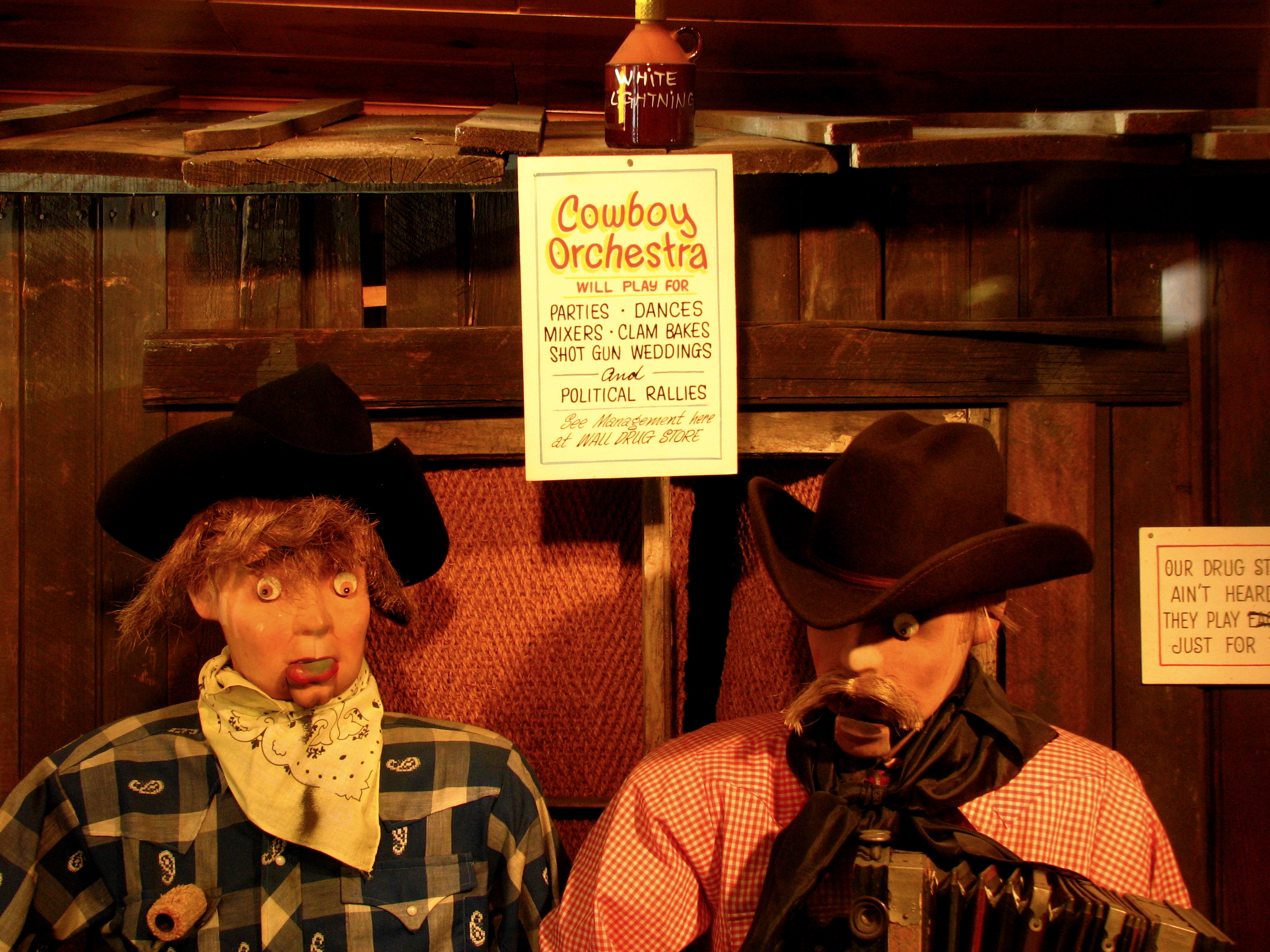 The Wall Drug Cowboy Orchestra.