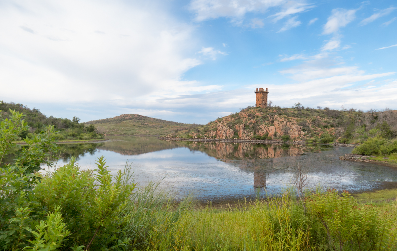 Lake Jed Johnson, Wichita Mountains Wildlife Refuge, Oklahoma