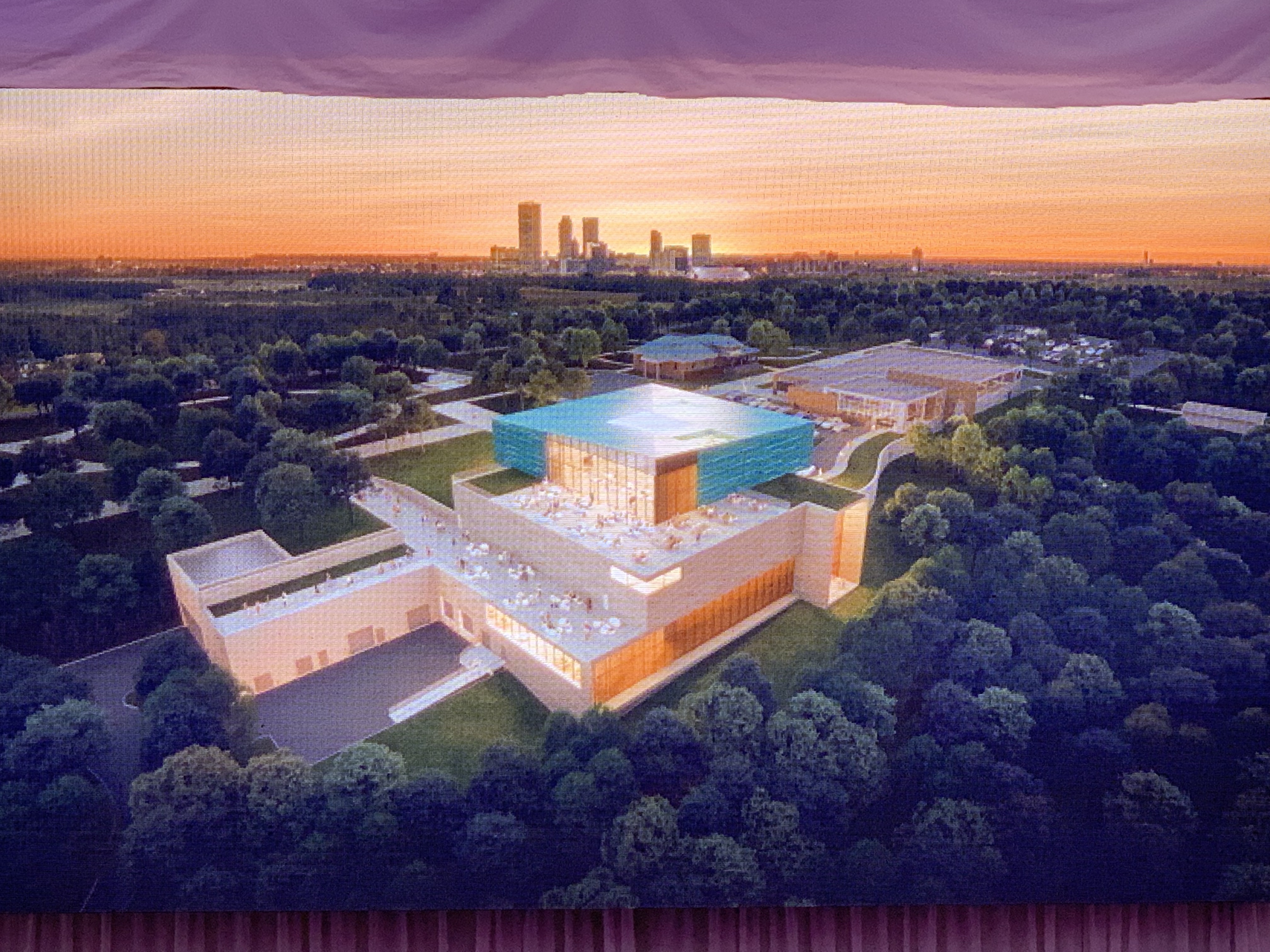 New Gilcrease Museum rendering in Tulsa, OK revealed summer 2021