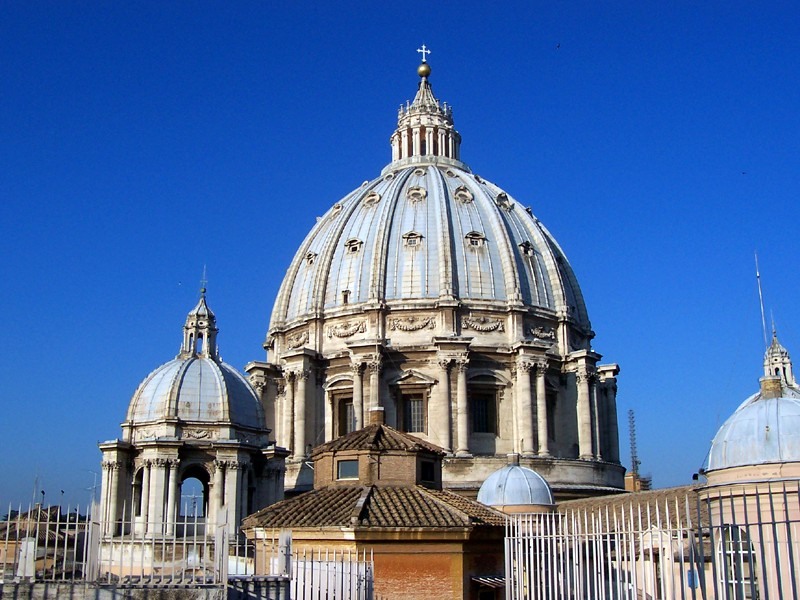 Città del Vaticano - Cupola della Basilica di S. Pietro