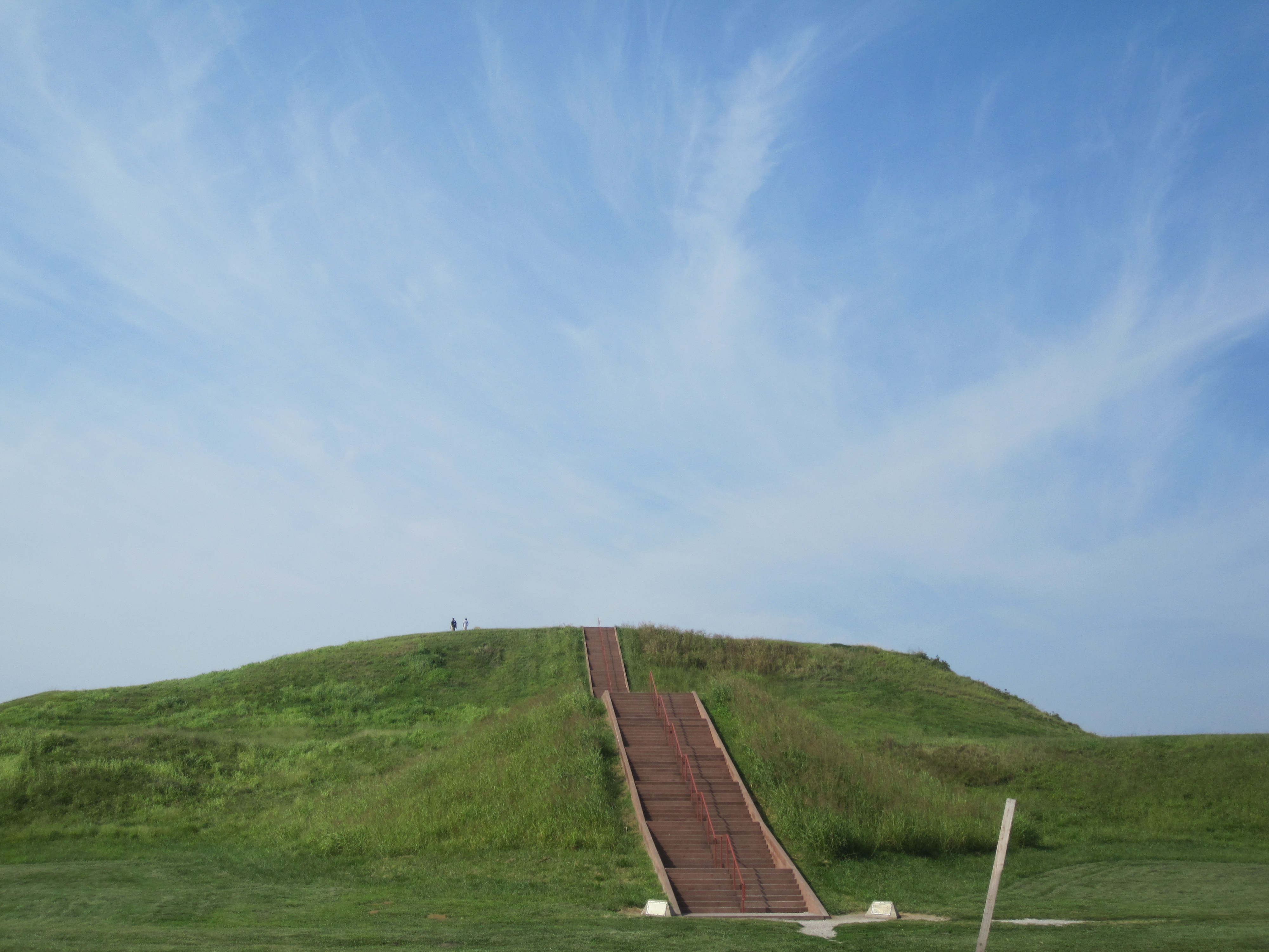 Monk's Mound in Cahokia