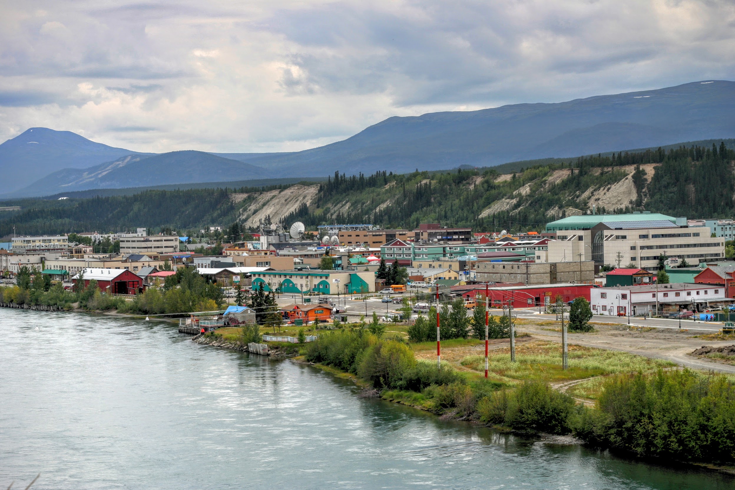 Whitehorse on the Yukon river