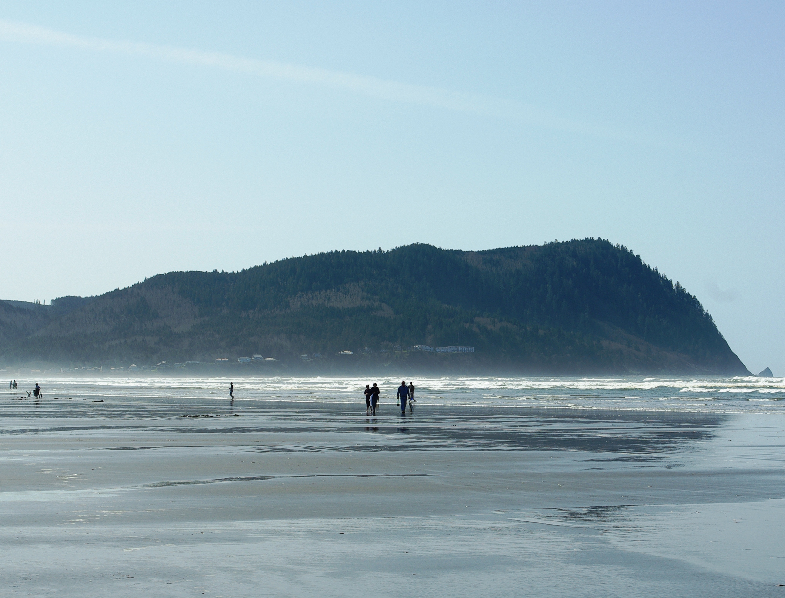 w:Tillamook Head looking south from w:Seaside, Oregon.