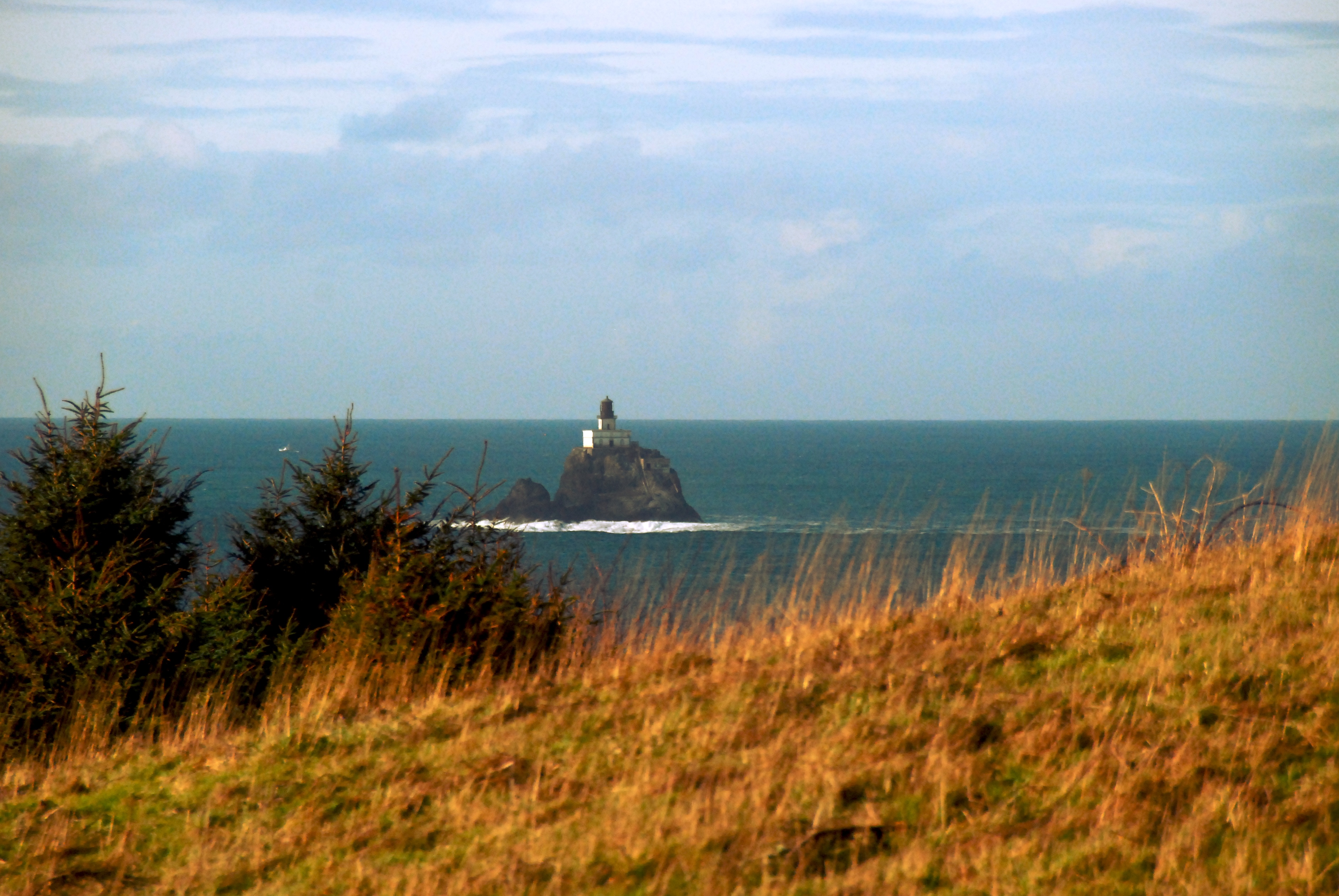 Tillamook Rock Light off the Oregon Coast, USA