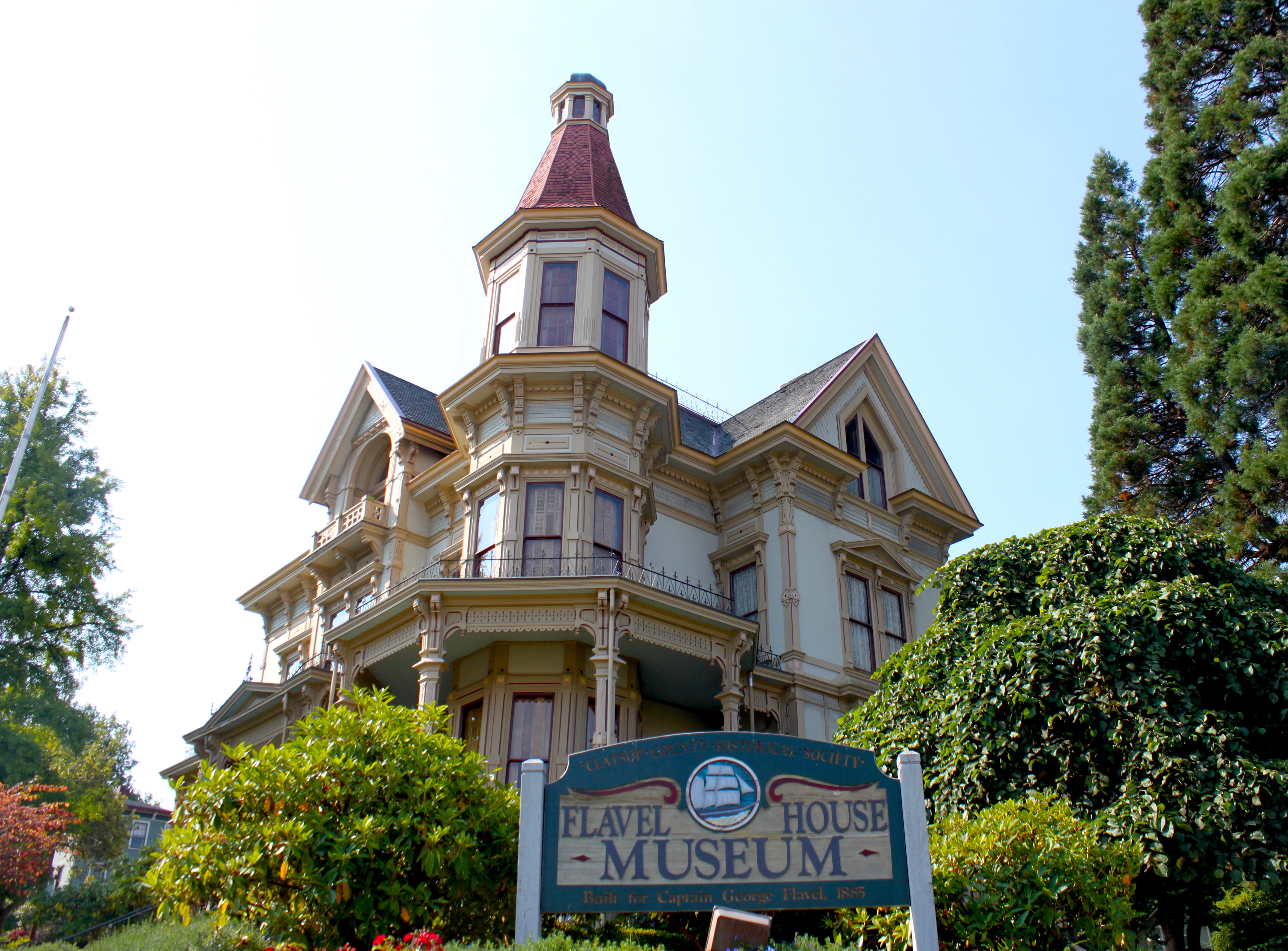Flavel House in Astoria, Oregon, 2012