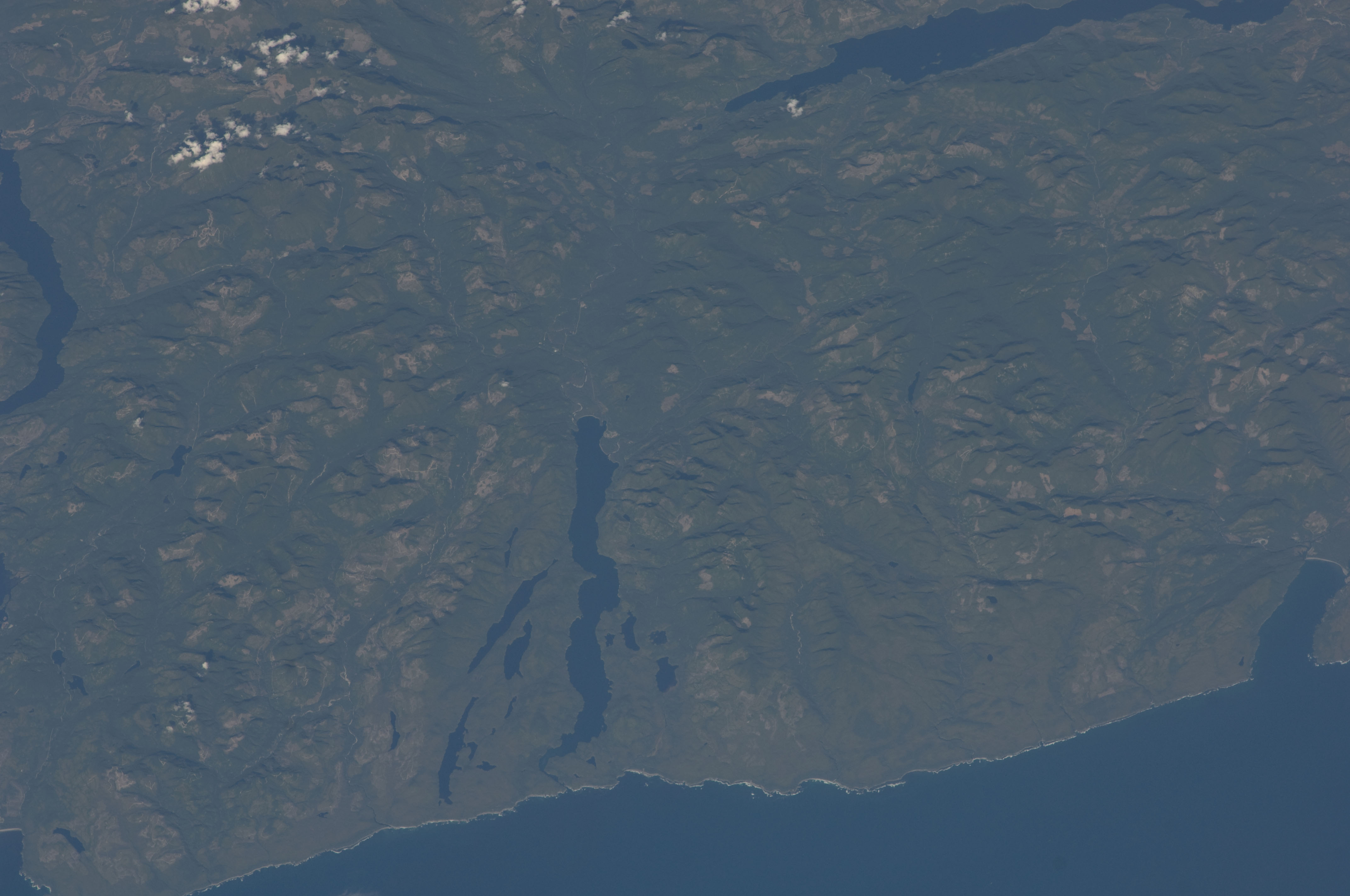 View of British Columbia taken during ISS Expedition 20.