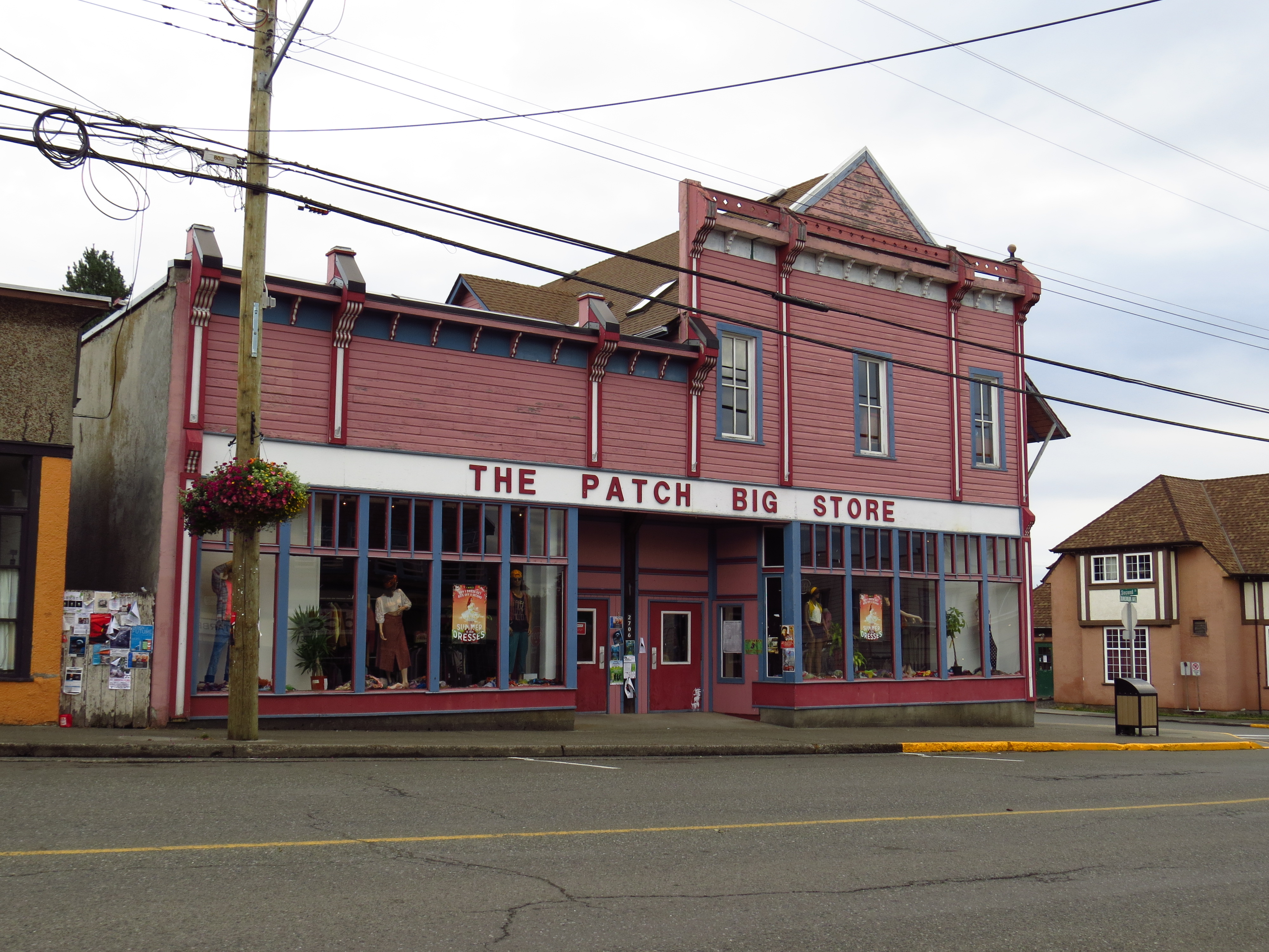 Cumberland is a village on Vancouver Island.  It was established in 1888 as a coal mining community.  With the decline of the coal industry, Cumberland is now a tourist destination.
