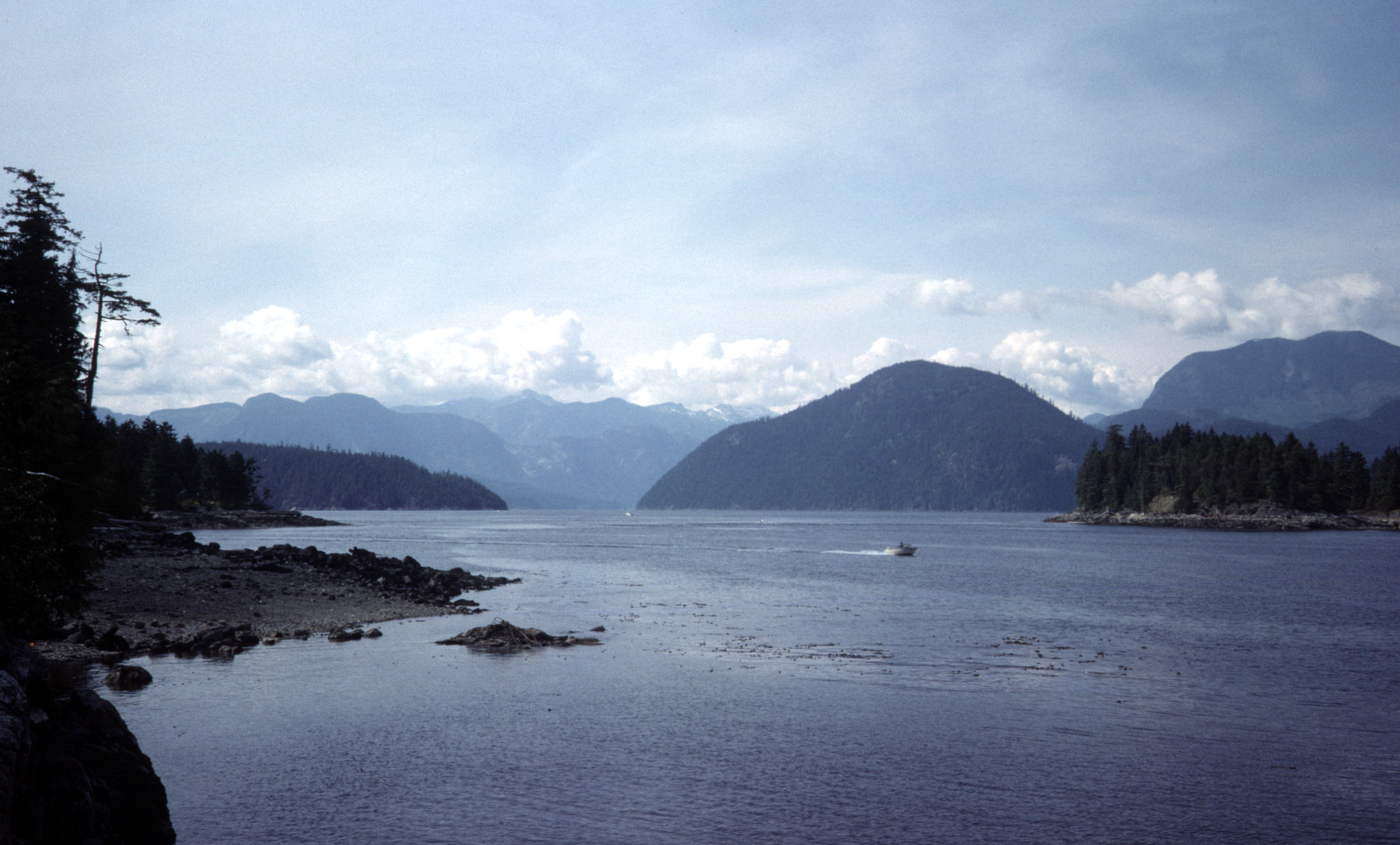 Sechelt Inlet, August 1974.