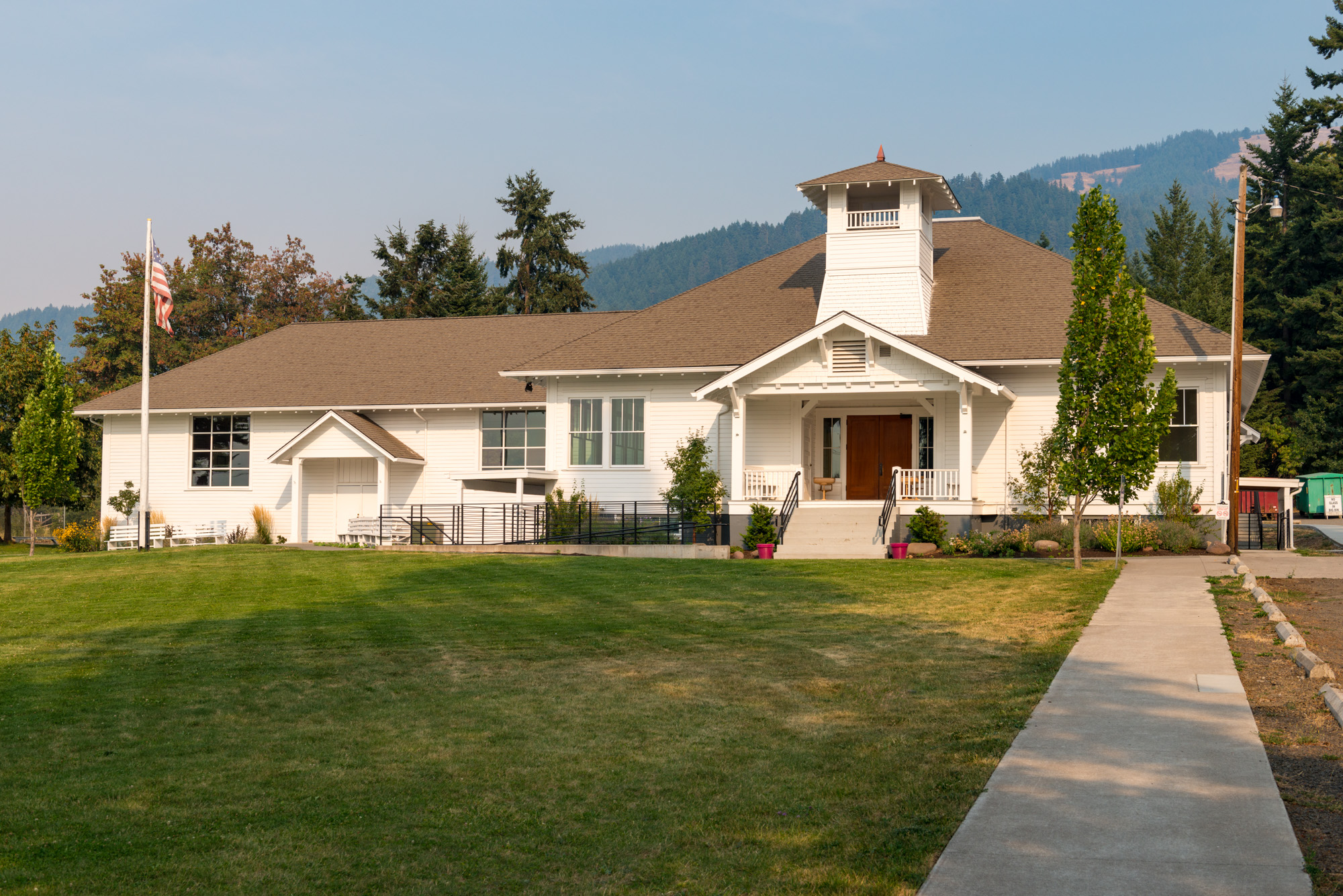 The Mt. Hood Town Hall in Mt. Hood.