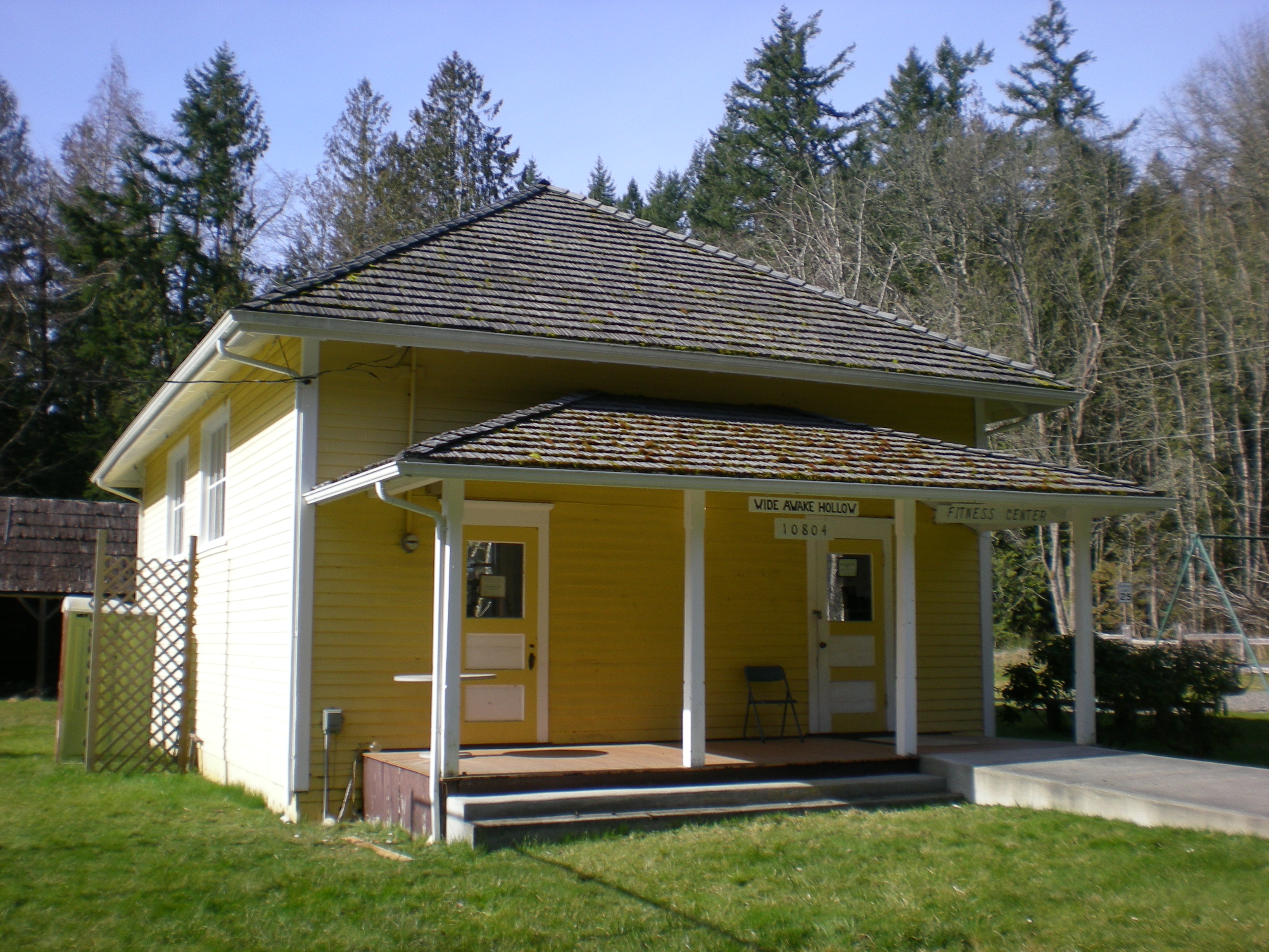 The Anderson Island School in Anderson Island, Washington.