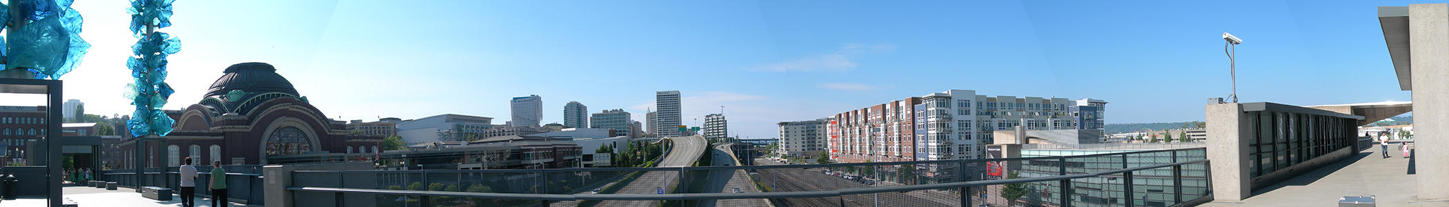 Panorama of Tacoma, Washington, USA