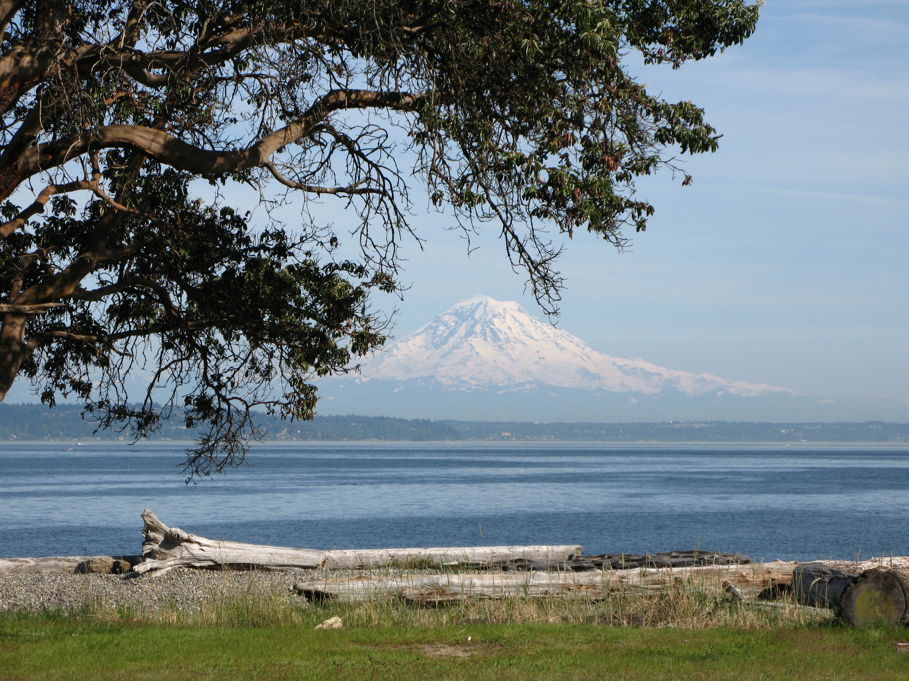 Mt. Rainier from Blake Island