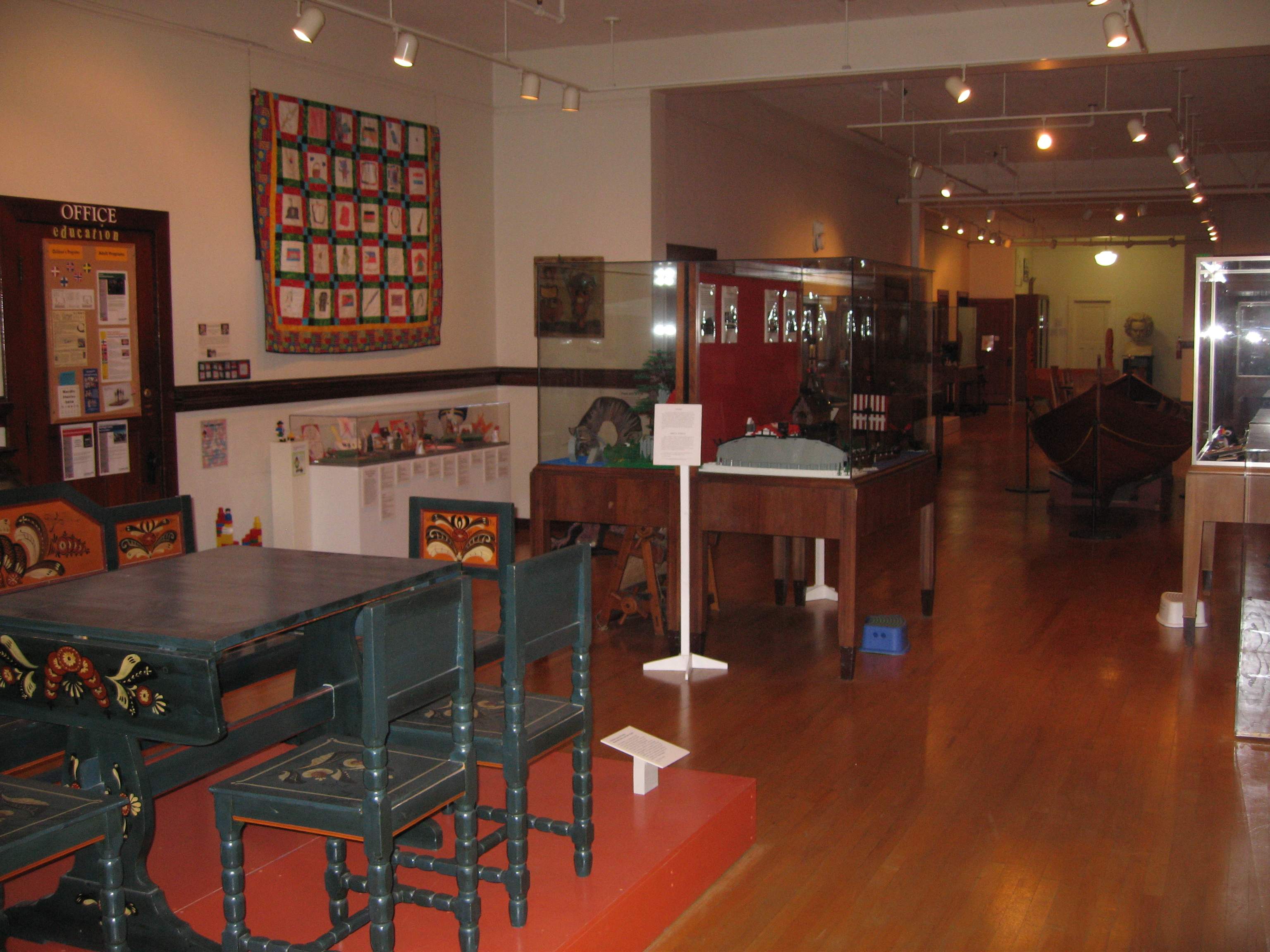 Nordic Heritage Museum, Ballard, Seattle. Interior.