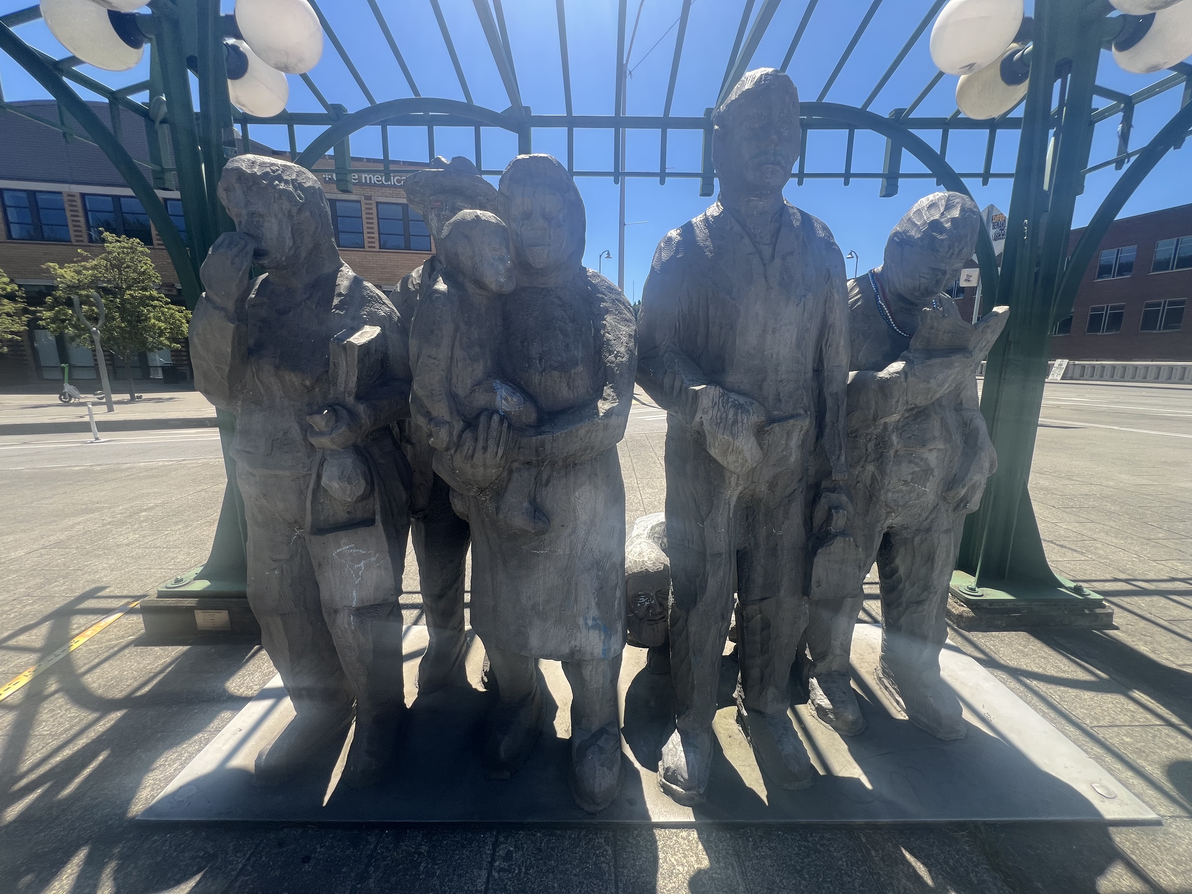 ‘’Waiting for the Interurban’’ in Fremont, Seattle