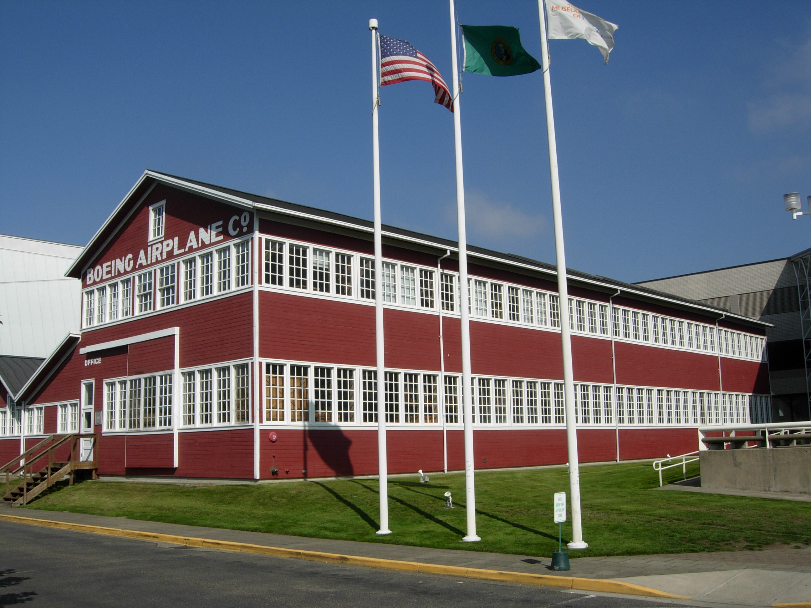 Building No. 105, Boeing Airplane Company, at the Museum of Flight, Tukwila, Washington