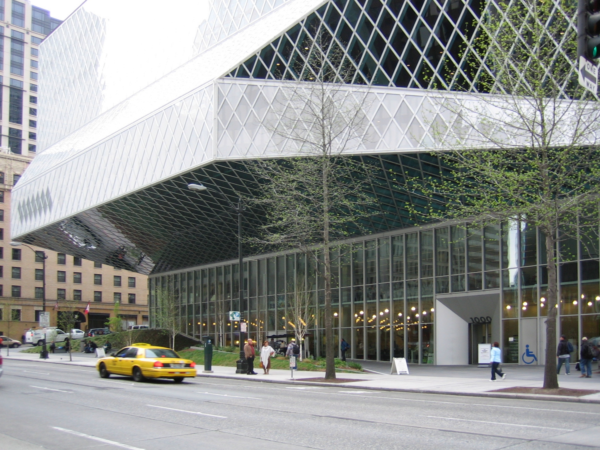 Seattle Central Library by architect Rem Koolhaas