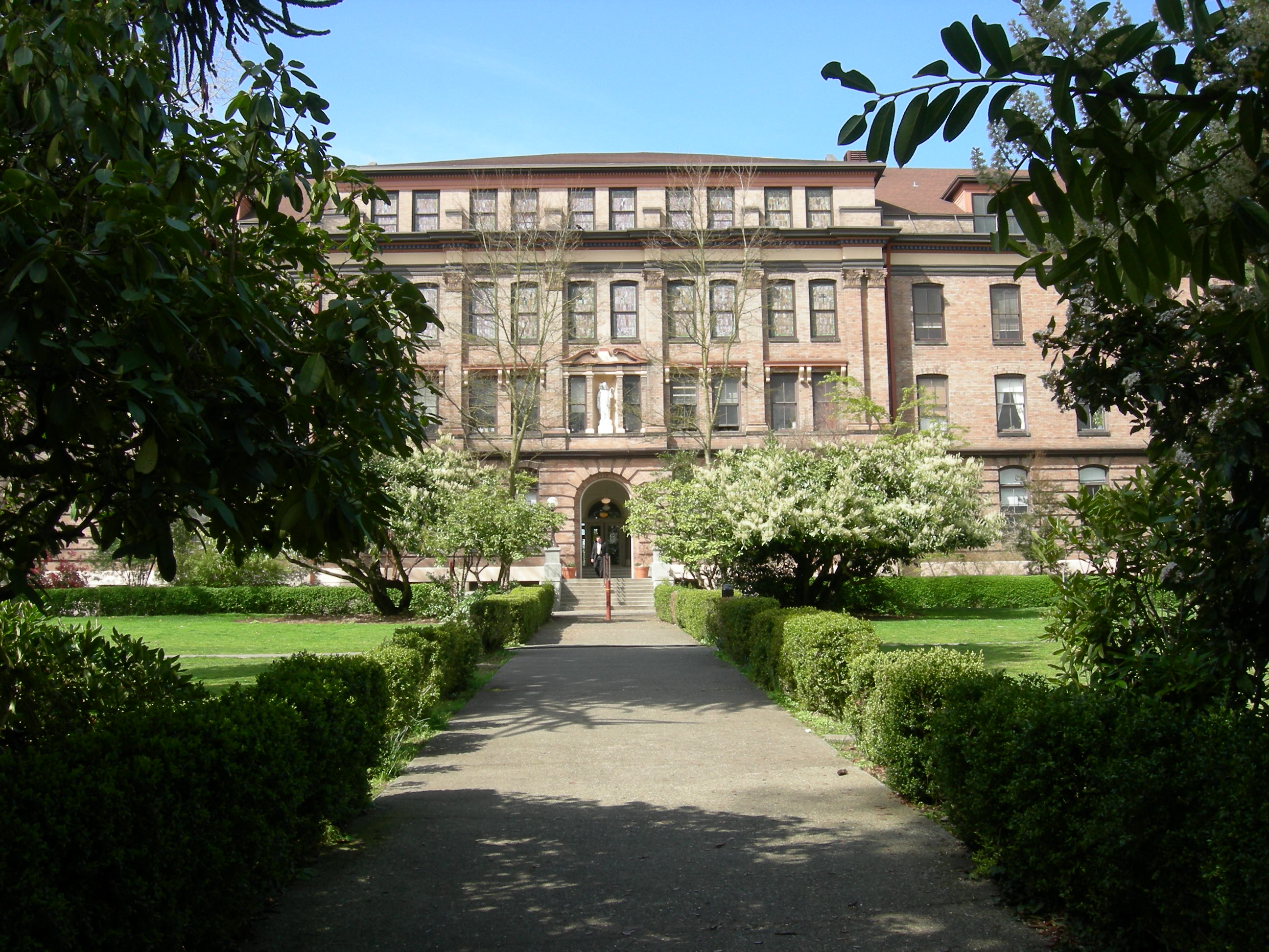 Good Shepherd Center, Wallingford, Seattle, Washington.
The building is listed as an official city landmark and is also on the National Register of Historic Places.