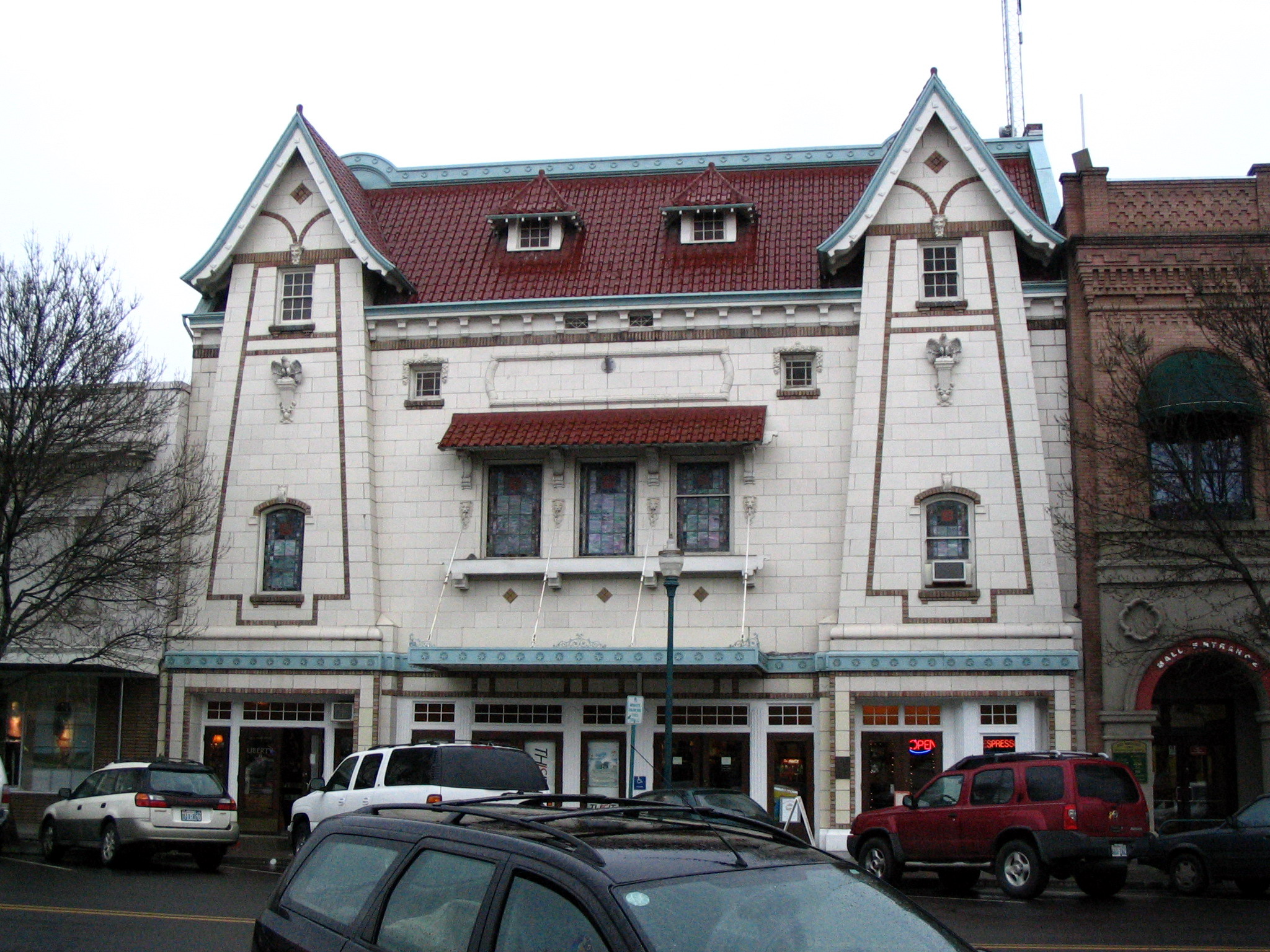 The historic Liberty Theater in Walla Walla Washington.