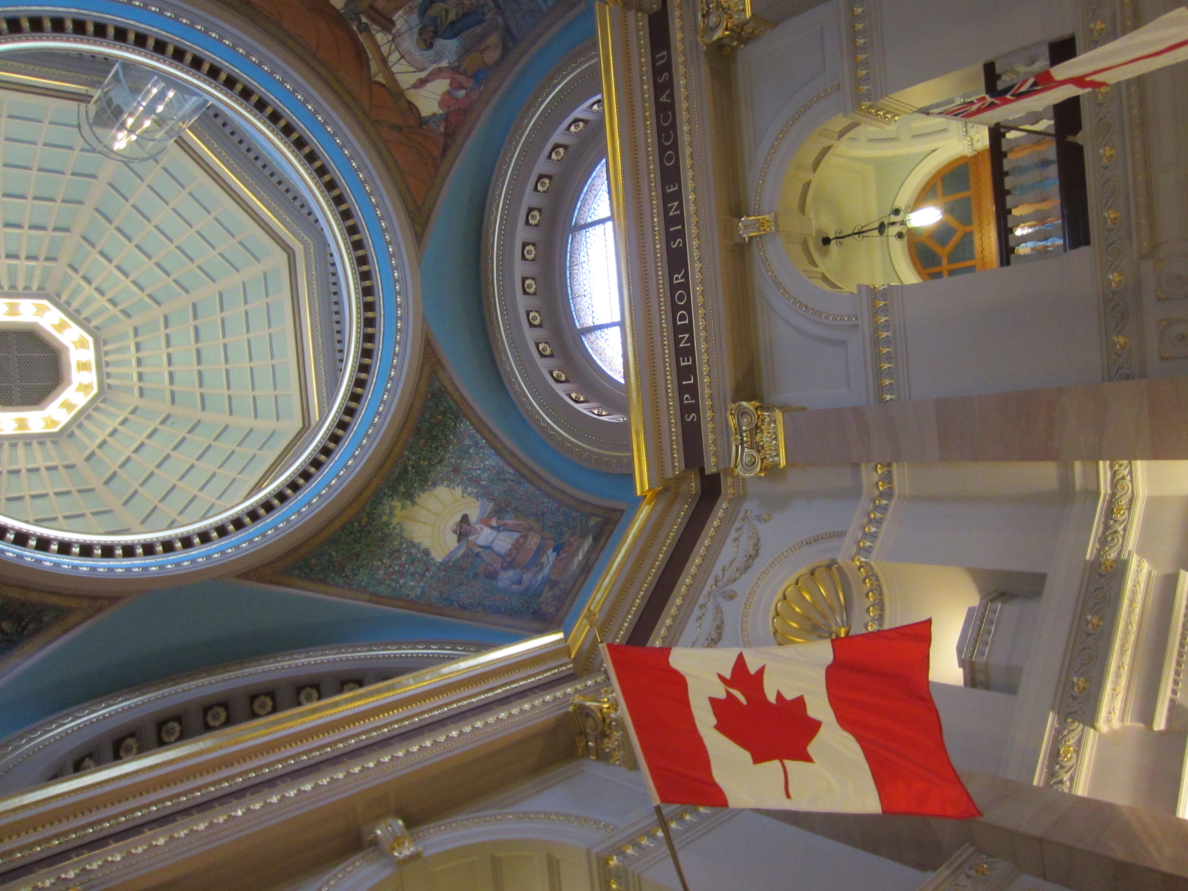 The British Columbia Parliament Buildings in Victoria, British Columbia, Canada
