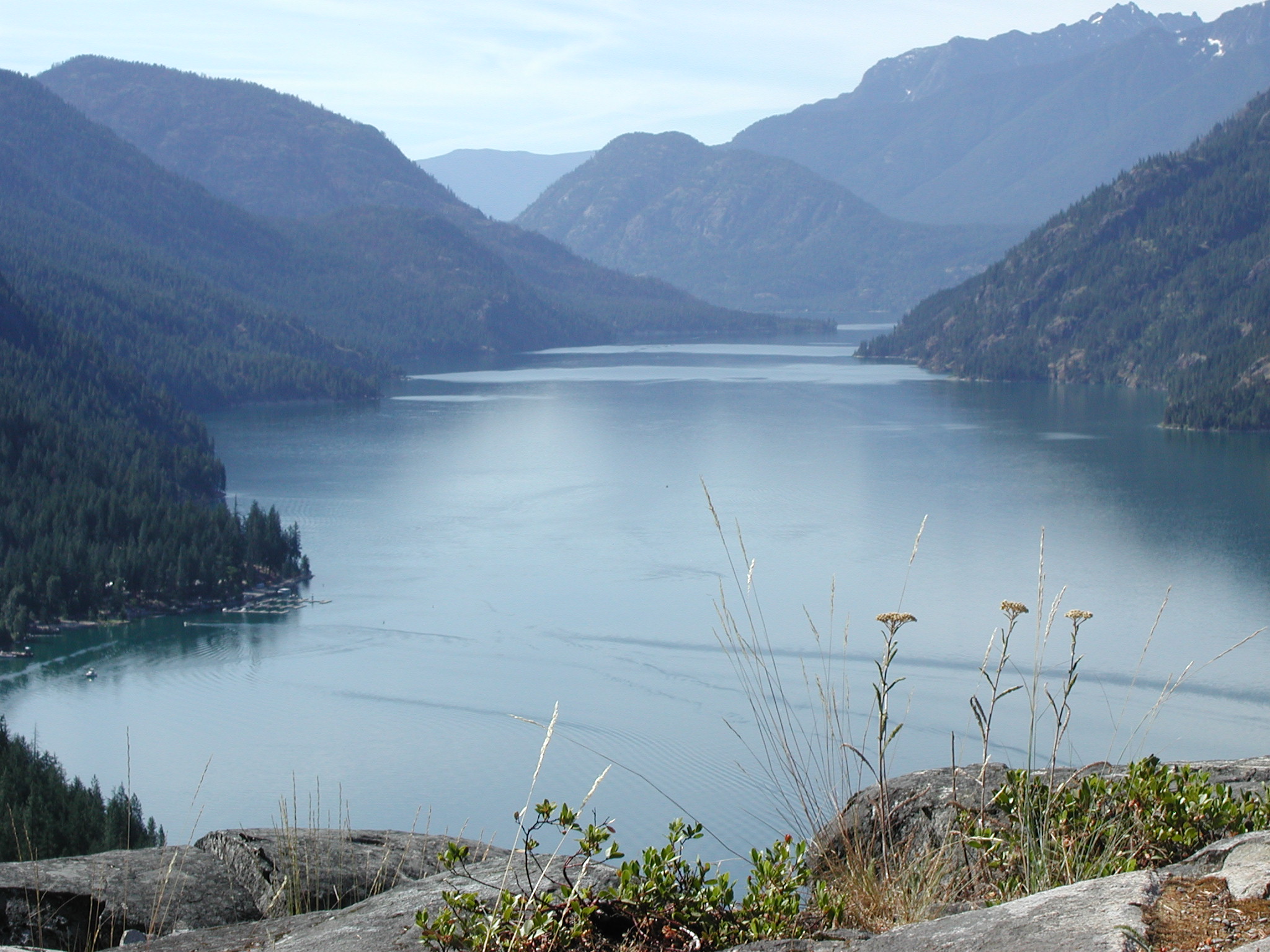 Stehekin, Washington, and the north end of Lake Chelan