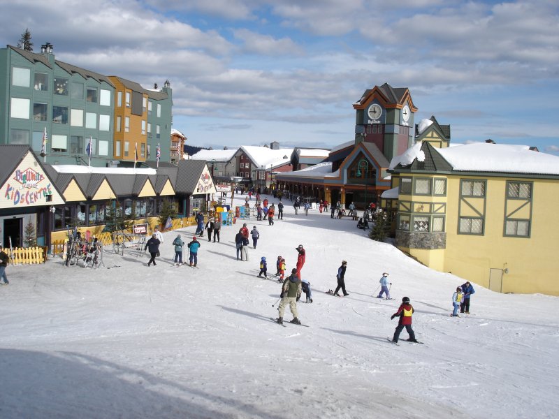 Village at Big White Ski Resort, Canadabig white village