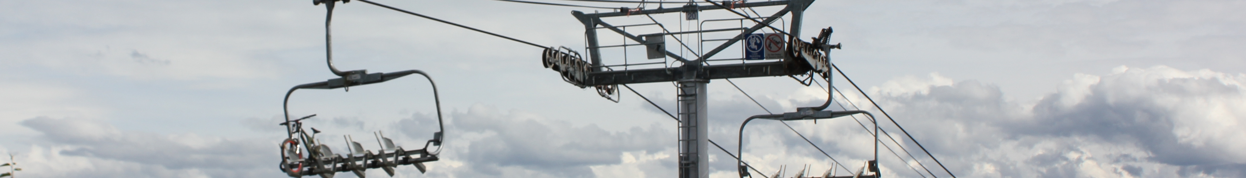 Ski Lift at Silver Star Resort in summer 2013