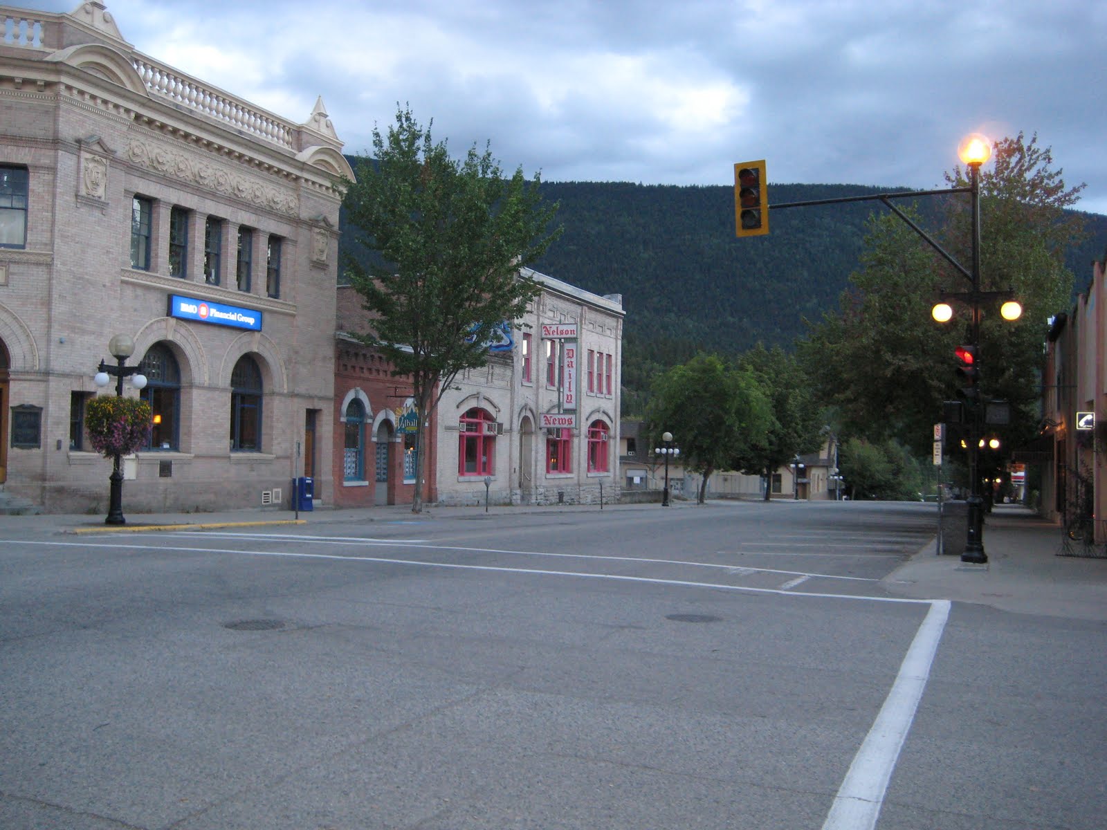 Baker Street in Nelson