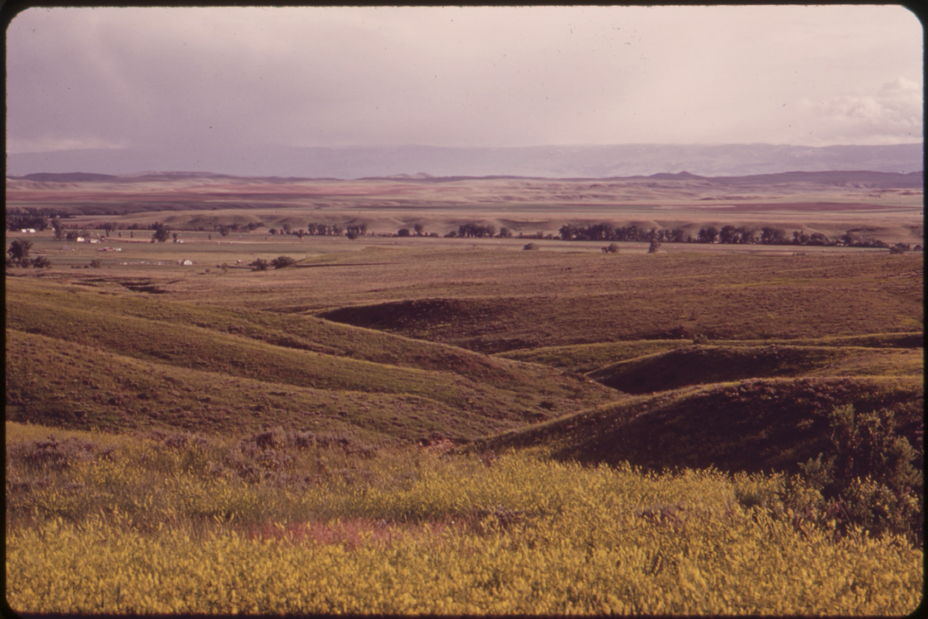 RANCH LANDS AND PRAIRIE NEAR CUSTER BATTLEFIELD, PART OF THE CROW INDIAN RESERVATION - NARA - 549157.jpg