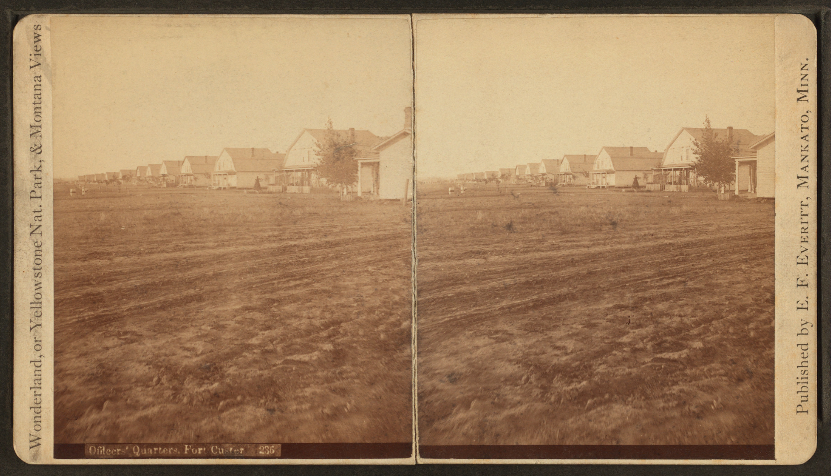 Officer's quarters, Fort Custer, by E. F. Everitt.jpg