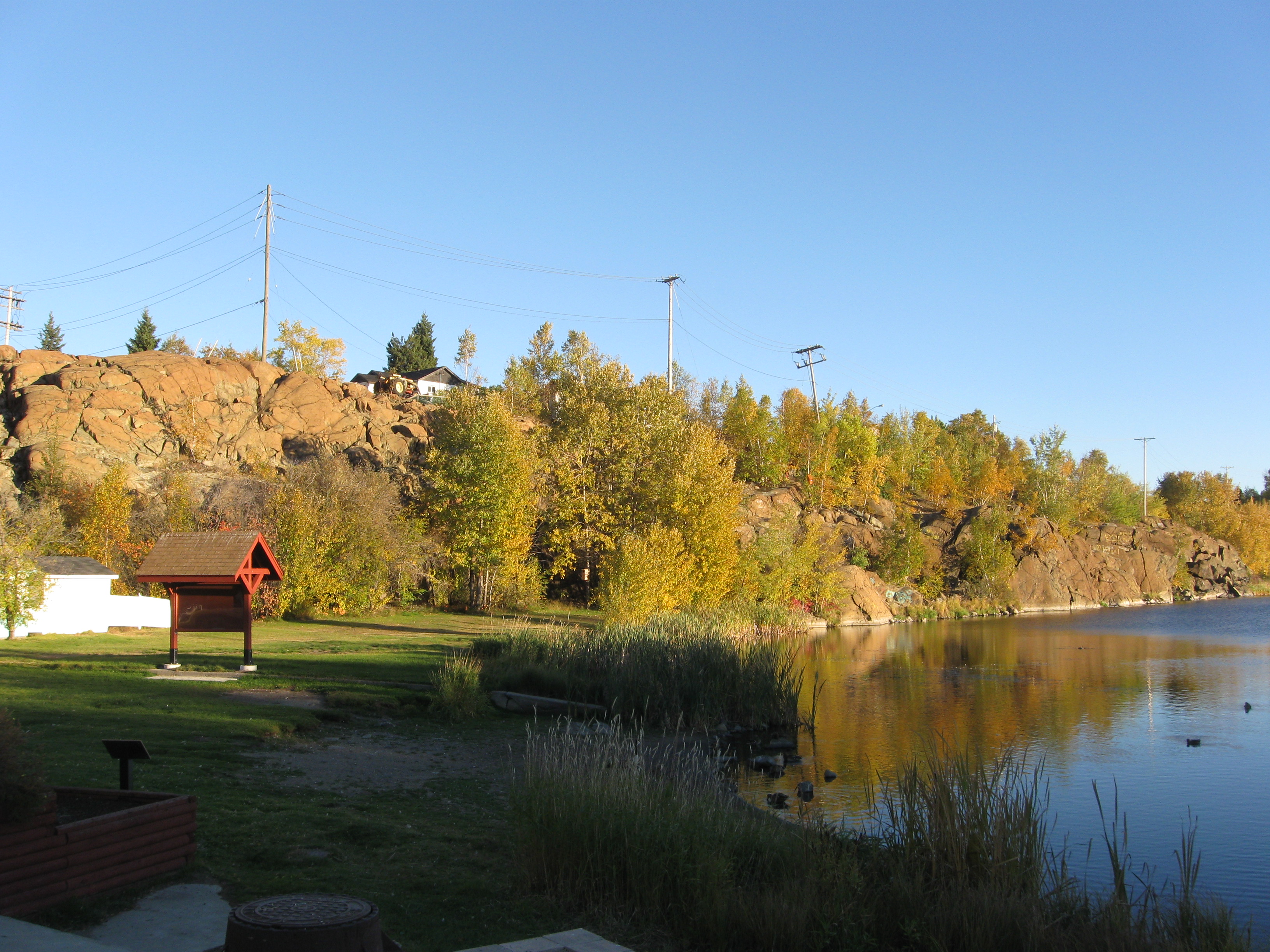 Flin Flon in the Fall