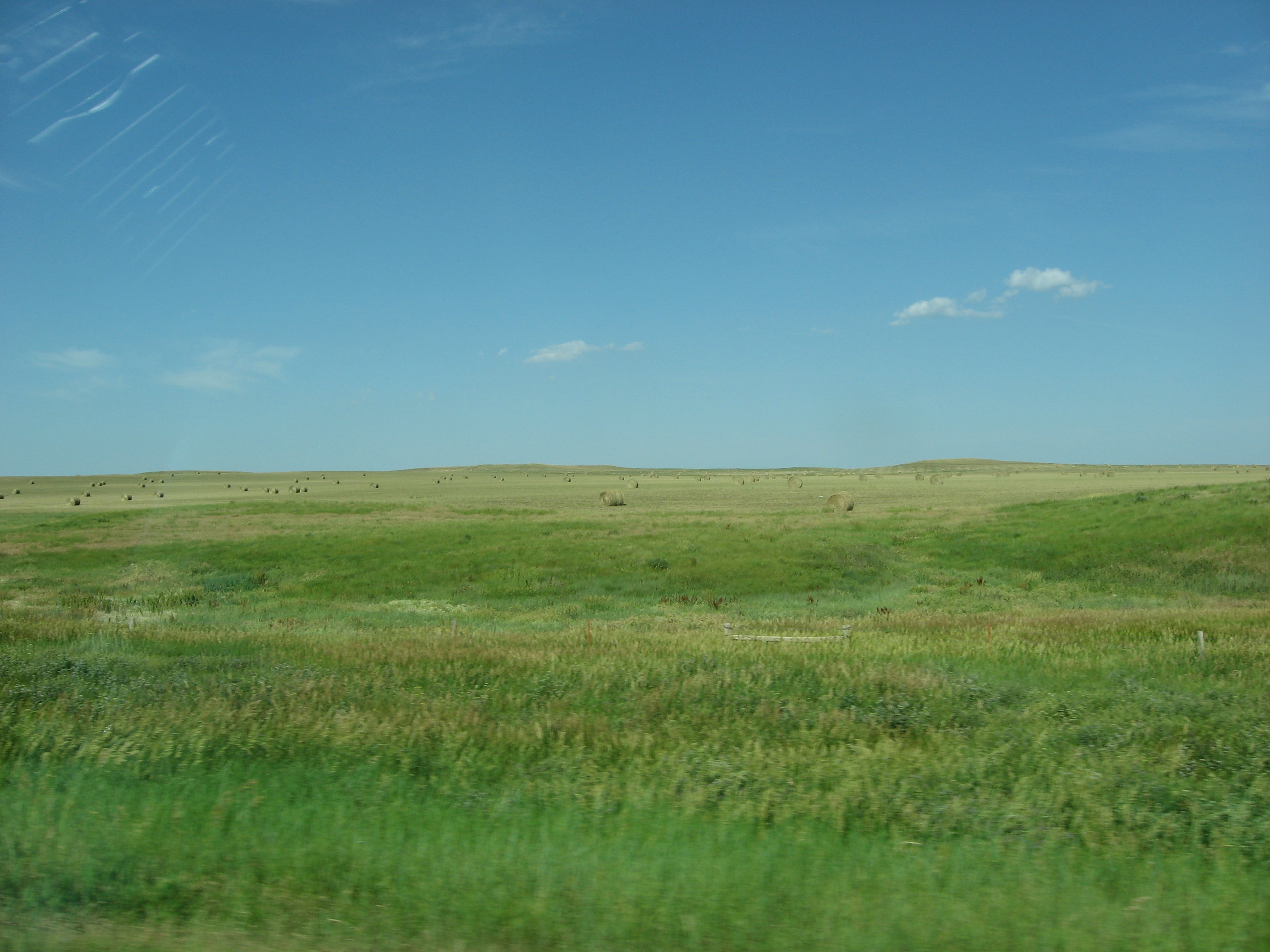 Farmland on Cheyenne River Indian Reservation near U.S. Route 212 — in South Dakota.