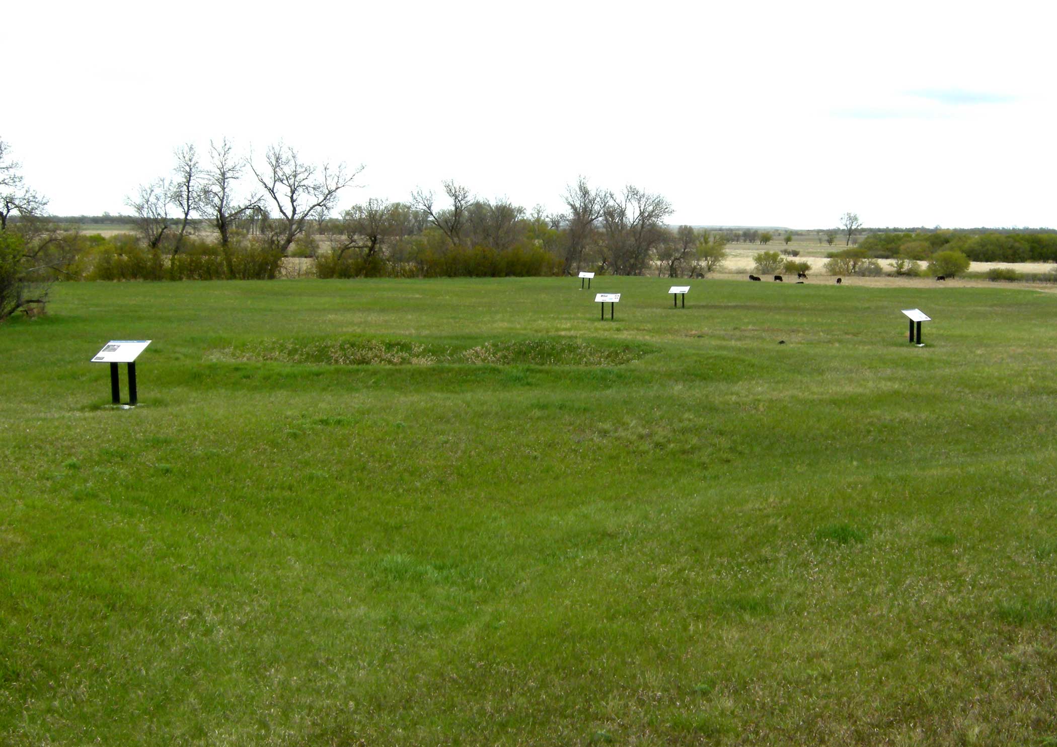 Menoken Indian Village State Historical Site, Menoken, North Dakota, USA