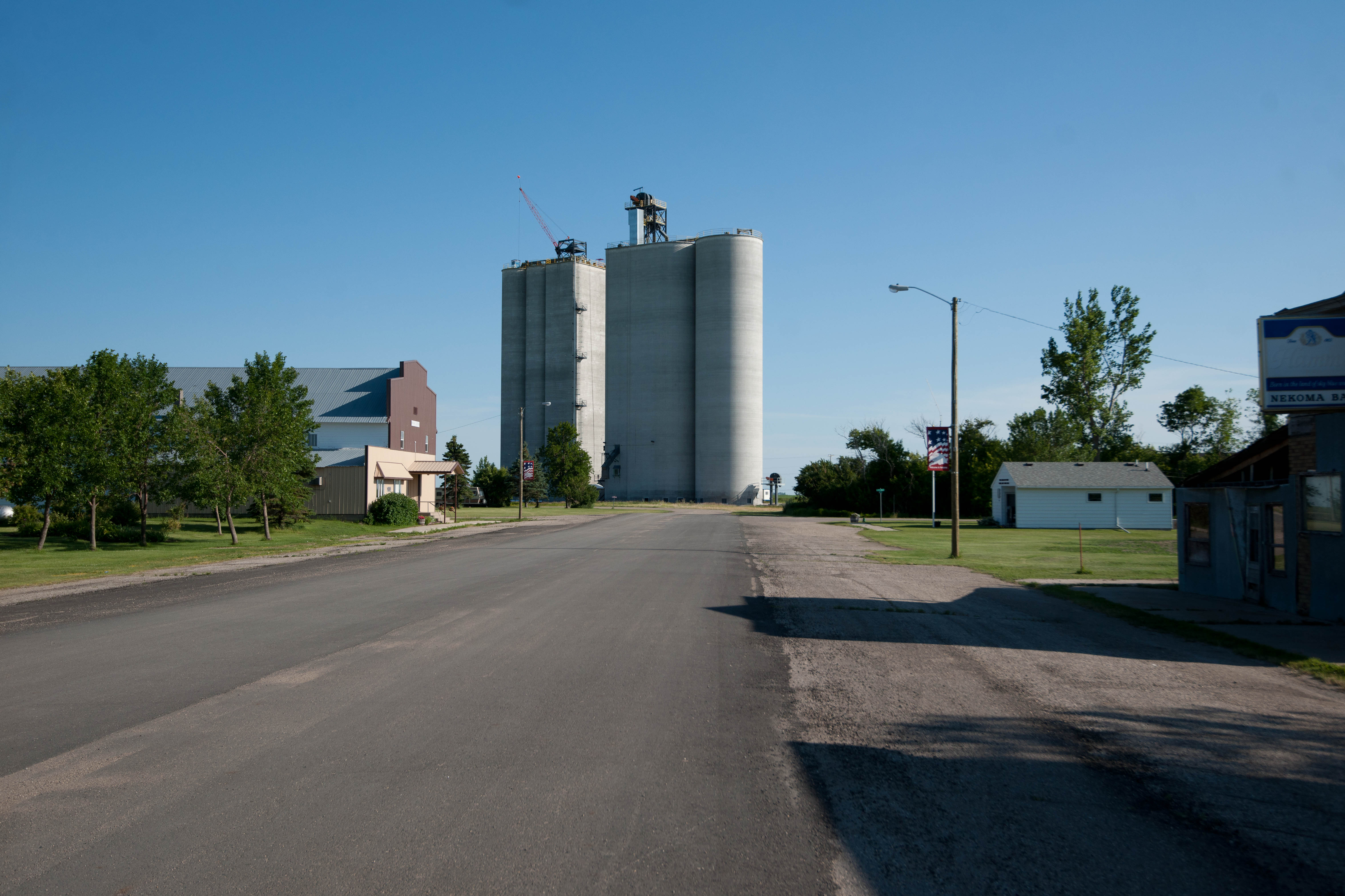 Grain Elevator in Nekoma, North Dakota