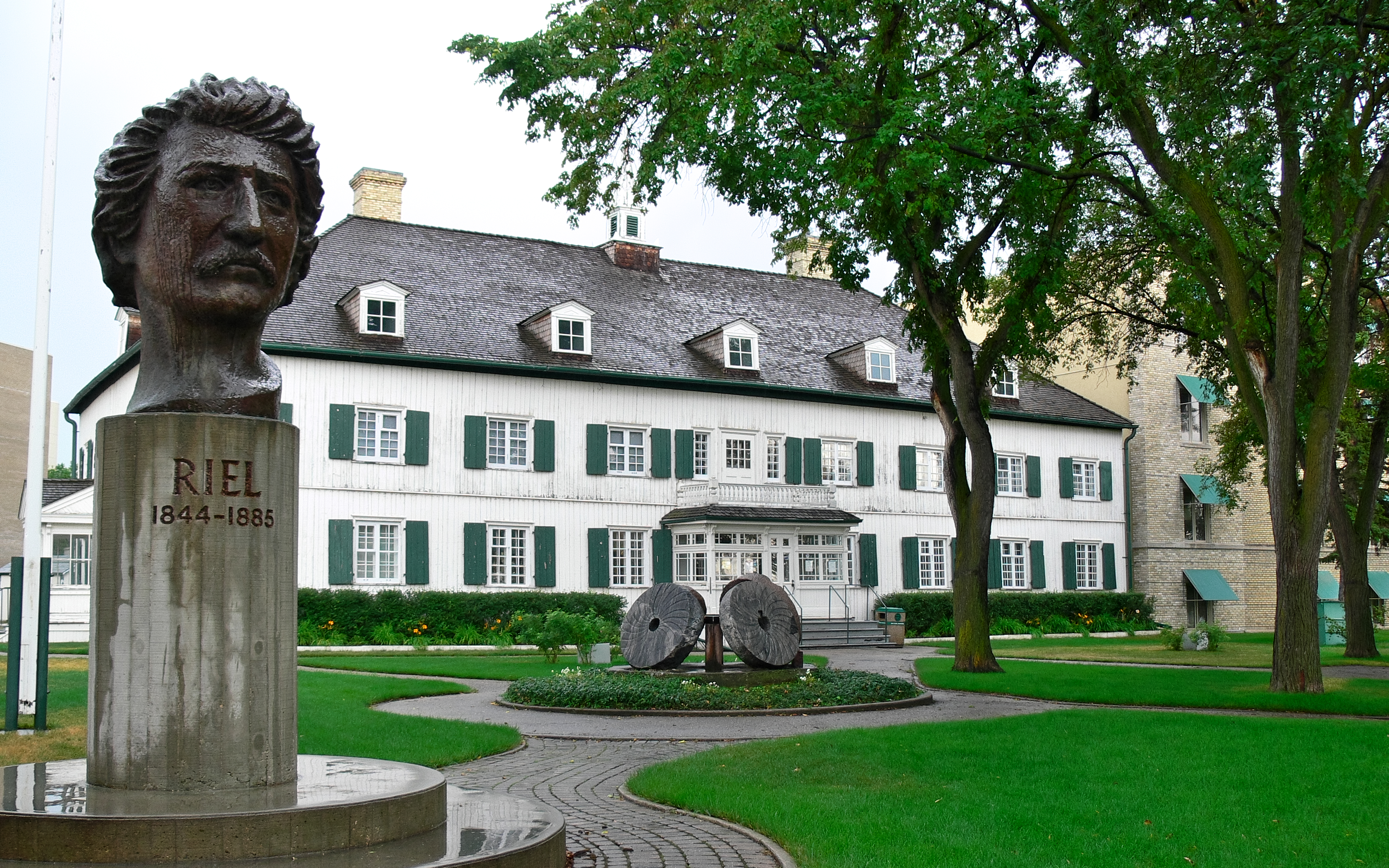 The former Grey Nuns' Convent now houses Le Musée de Saint-Boniface Museum