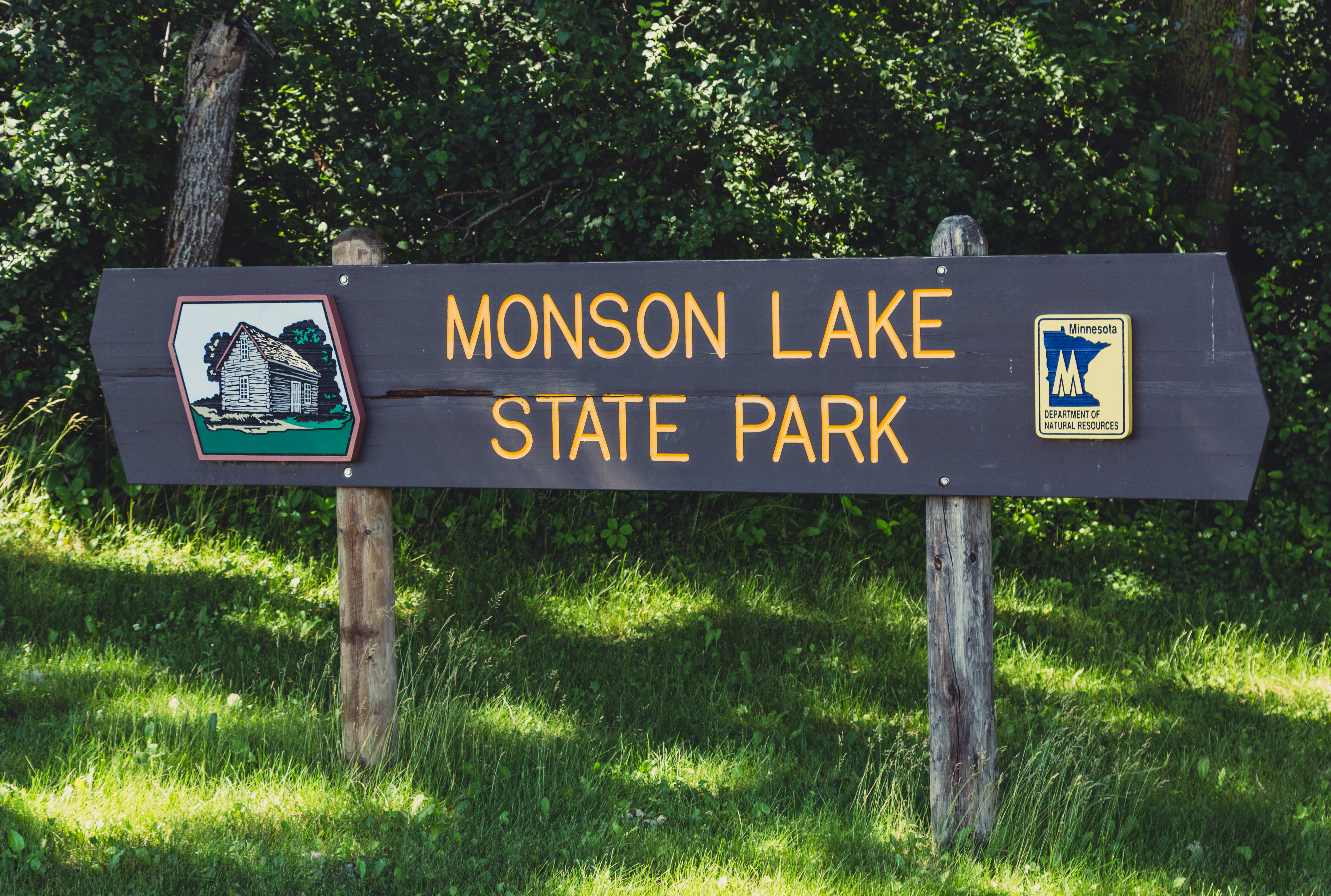 Monson Lake State Park near Sunburg, Minnesota