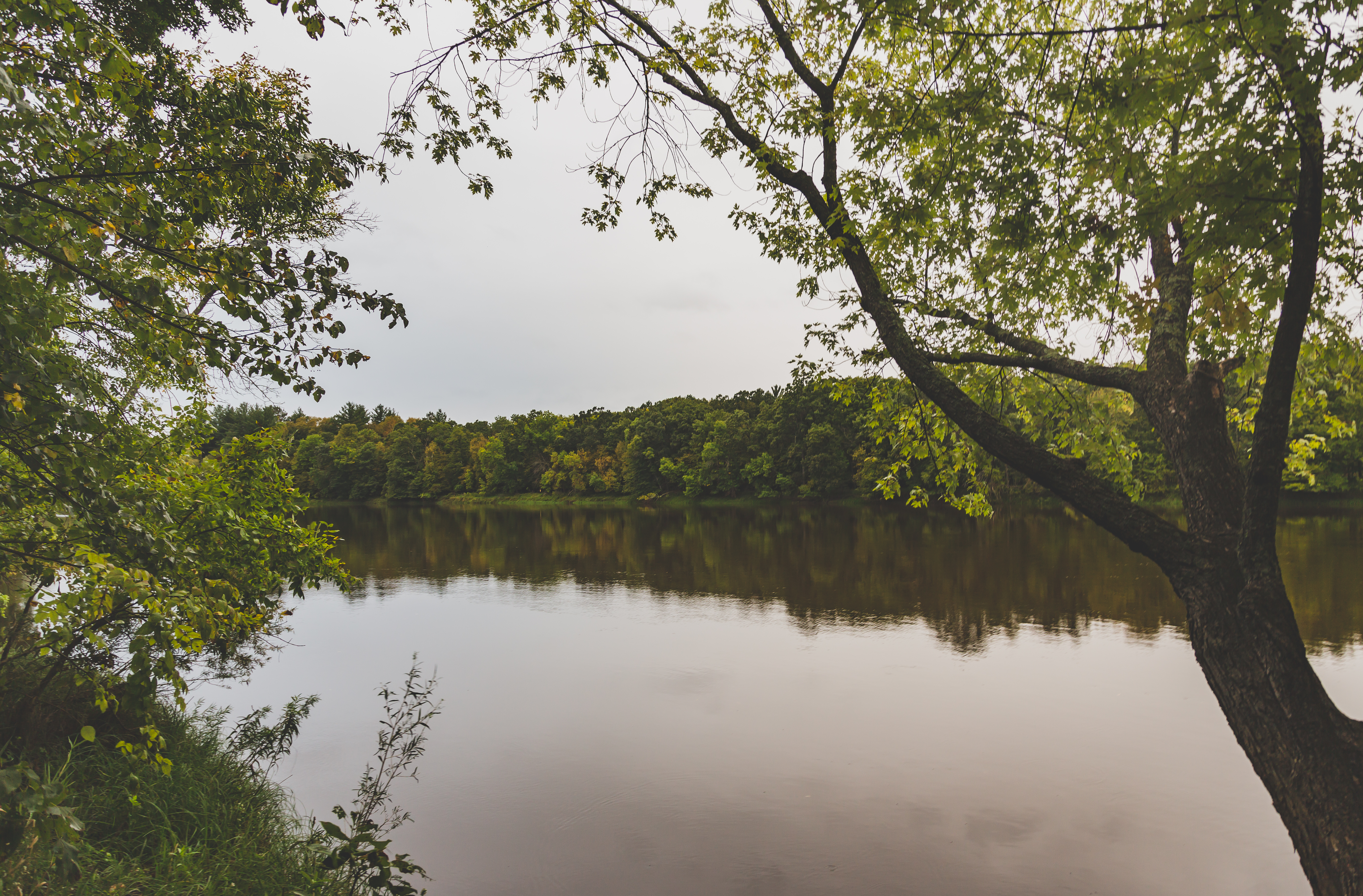 The Mississippi River winds through Crow Wing State Park near Brainerd, Minnesota.