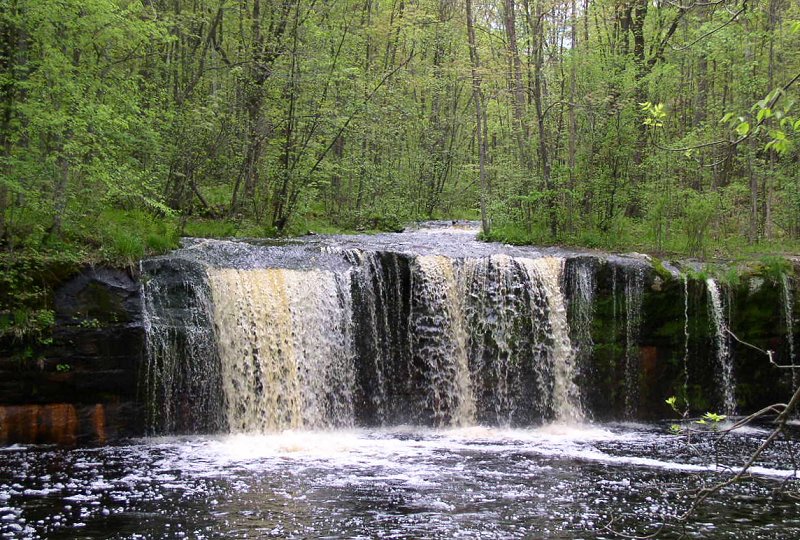 Wolf Creek Falls, Banning State Park, Minnesota, USA