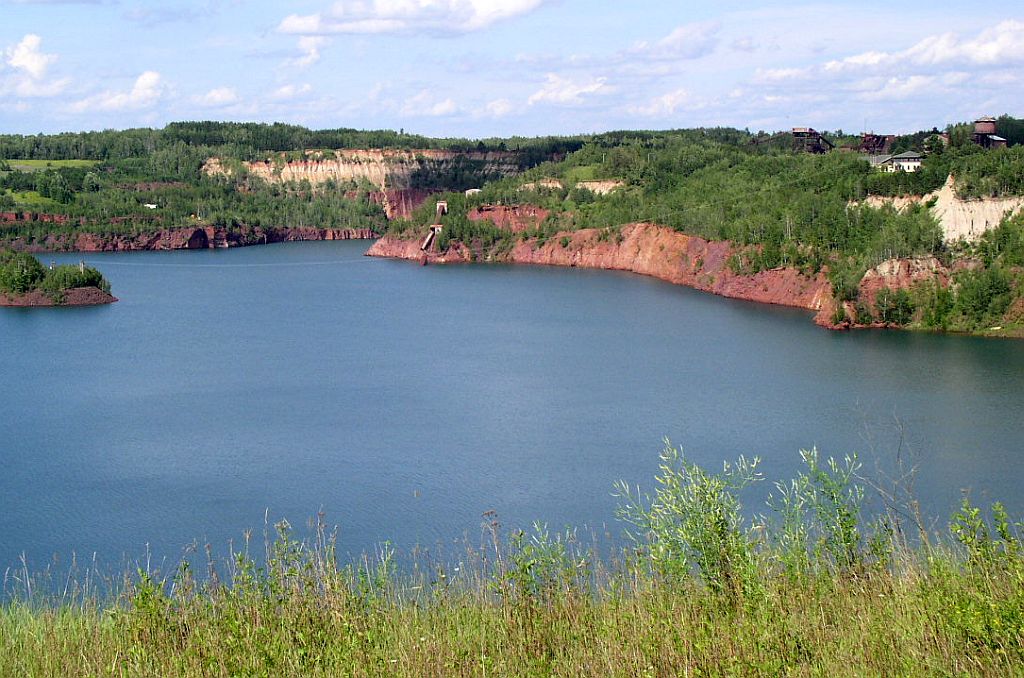 Hill-Annex Mine State Park, Minnesota, USA.