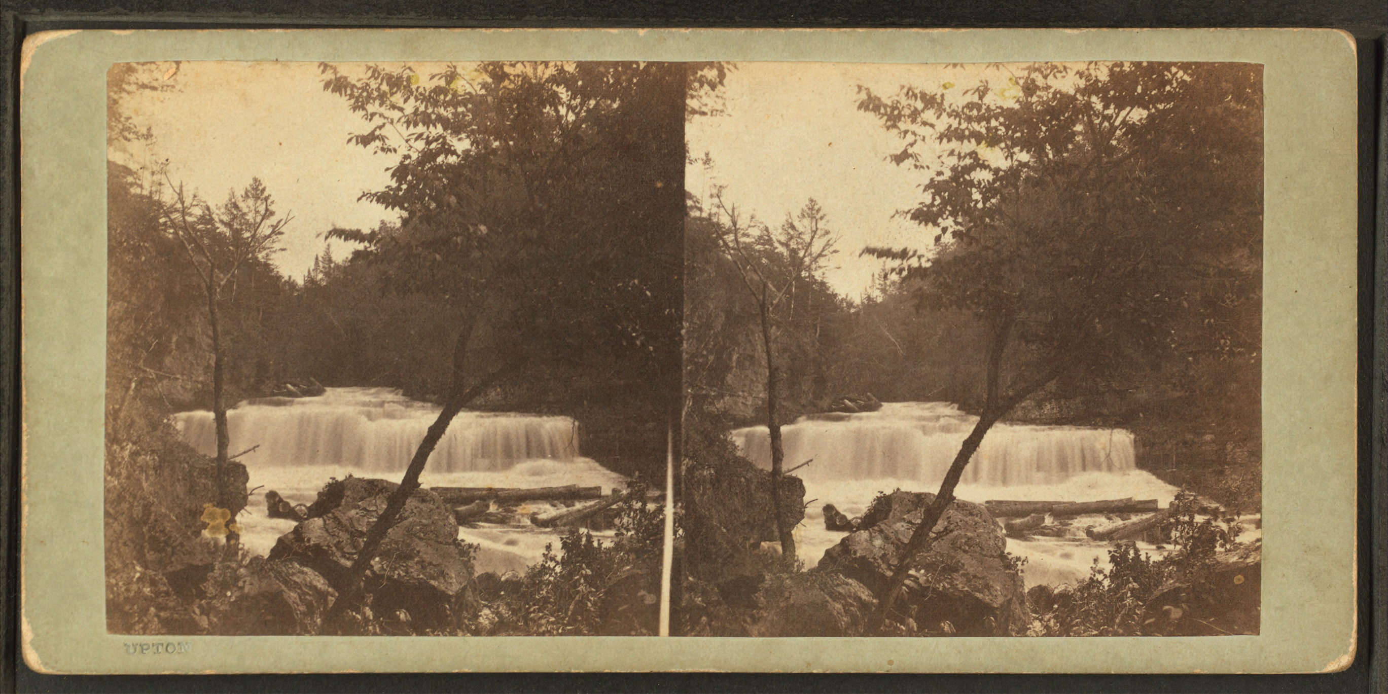Willow River Falls, tributary to St. Croix, by Upton, B. F. (Benjamin Franklin), 1818 or 1824-after 1901.jpg