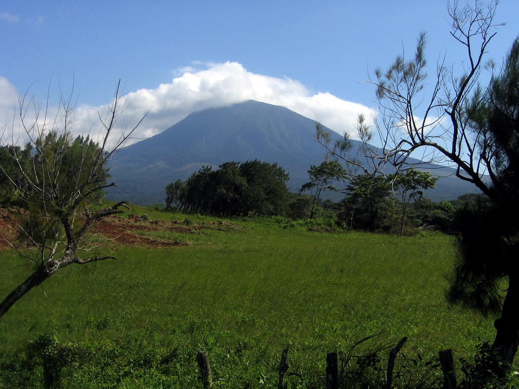 Rincón de la Vieja Volcano, in the National Park of the same name in Costa Rica, part of the UNESCO Area de Conservación Guanacaste World Heritage Site