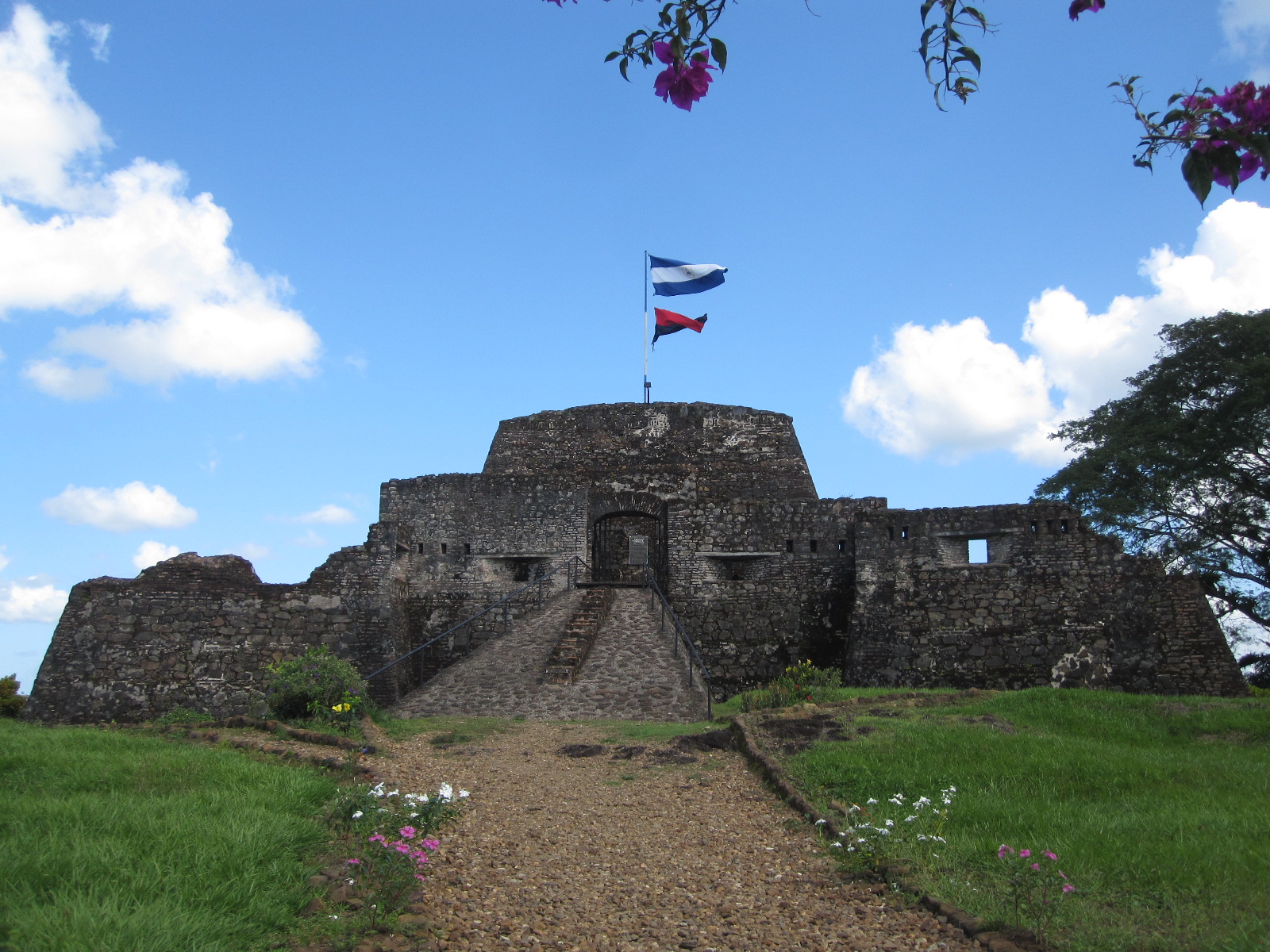 18th century Spanish colonial fort El Castillo — Río San Juan department of Nicaragua (2011).