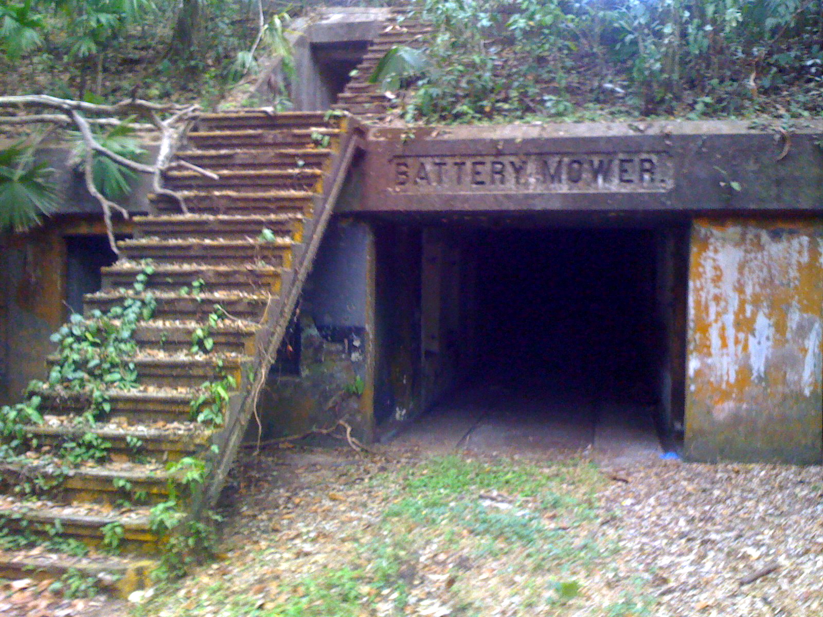 Battery Mower at Ft. Sherman, Panama