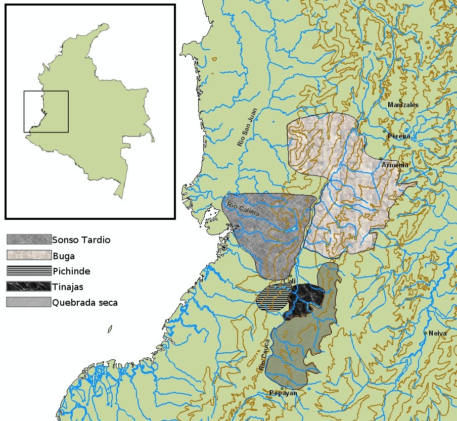 Periodo Tardio II, Valle del Cauca, Colombia